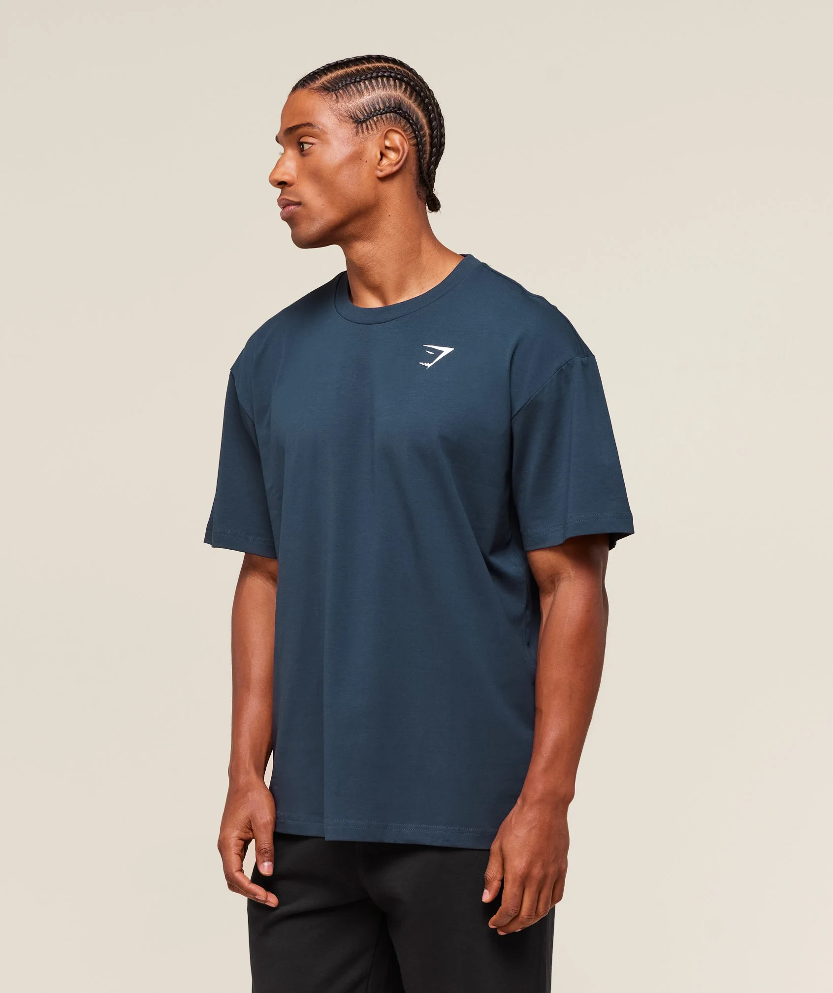 Essential Oversized T-Shirt – Navy