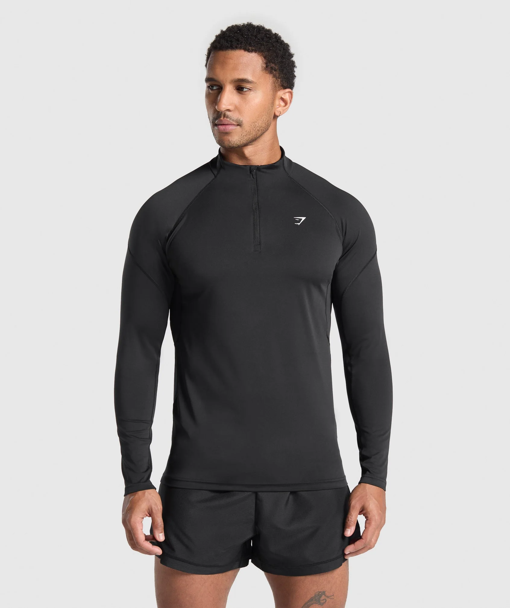 Performance 1/4 Zip – Black
