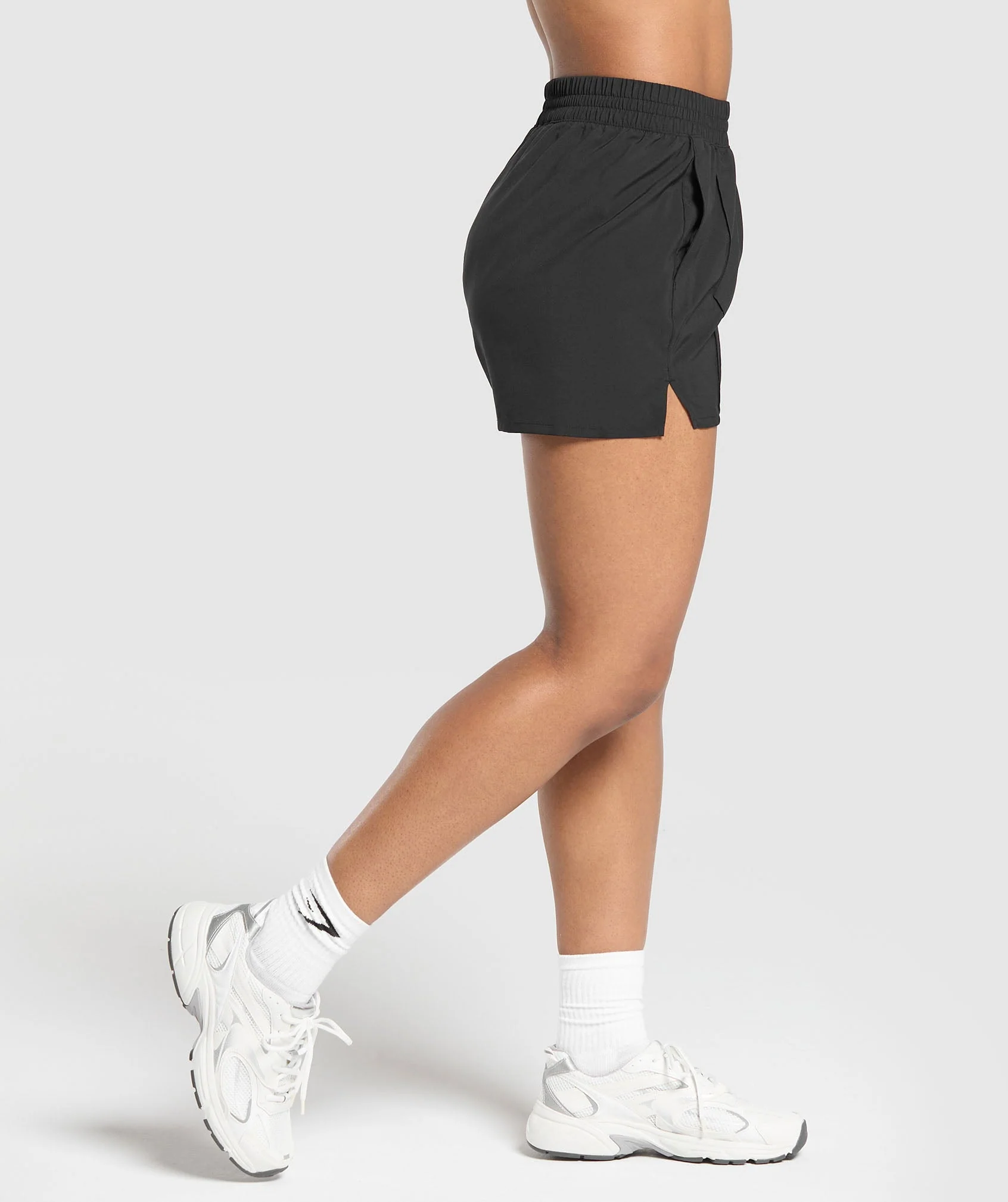Pintuck Shorts – Black - Imagen 2