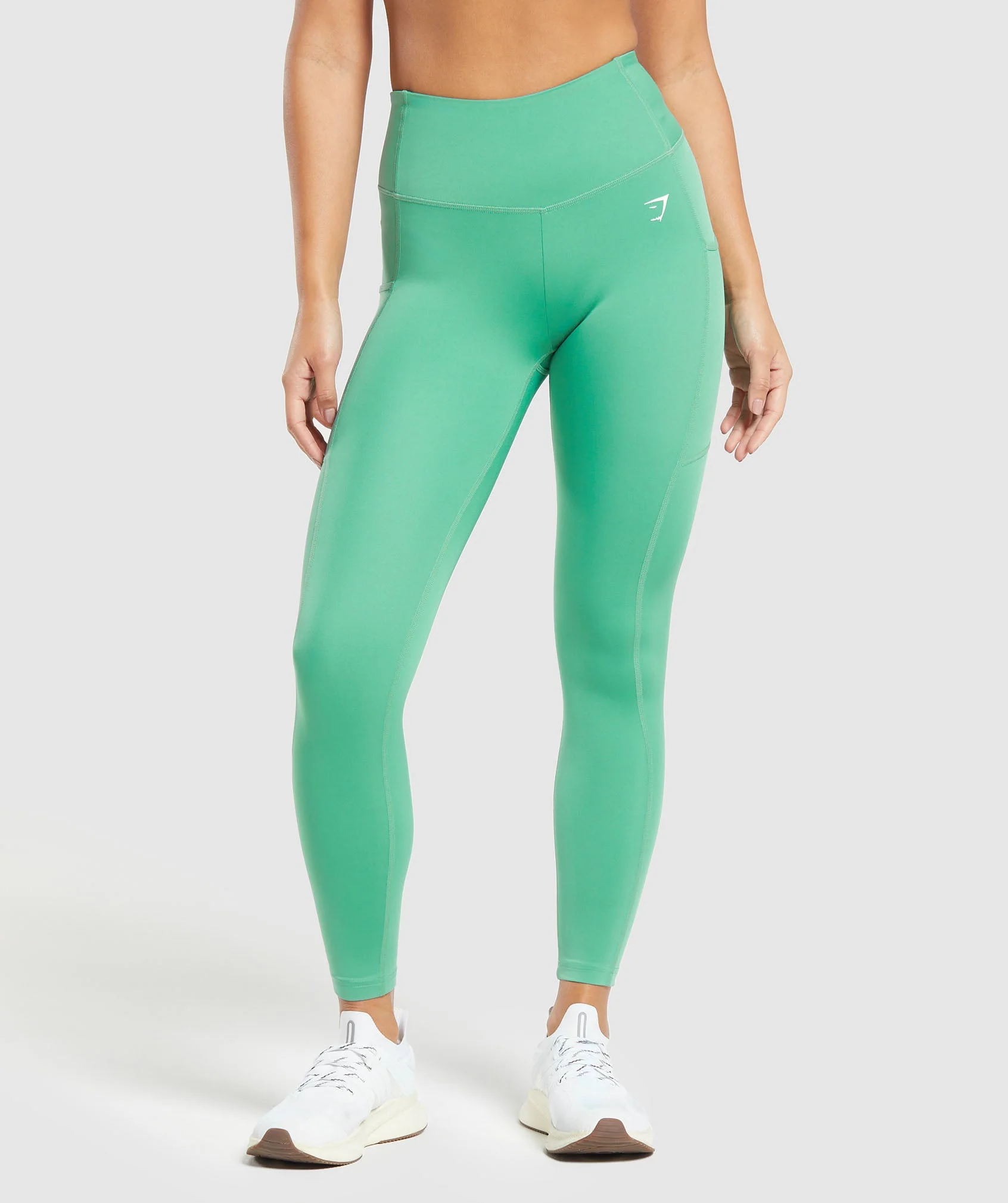 Pocket Leggings – Lagoon Green