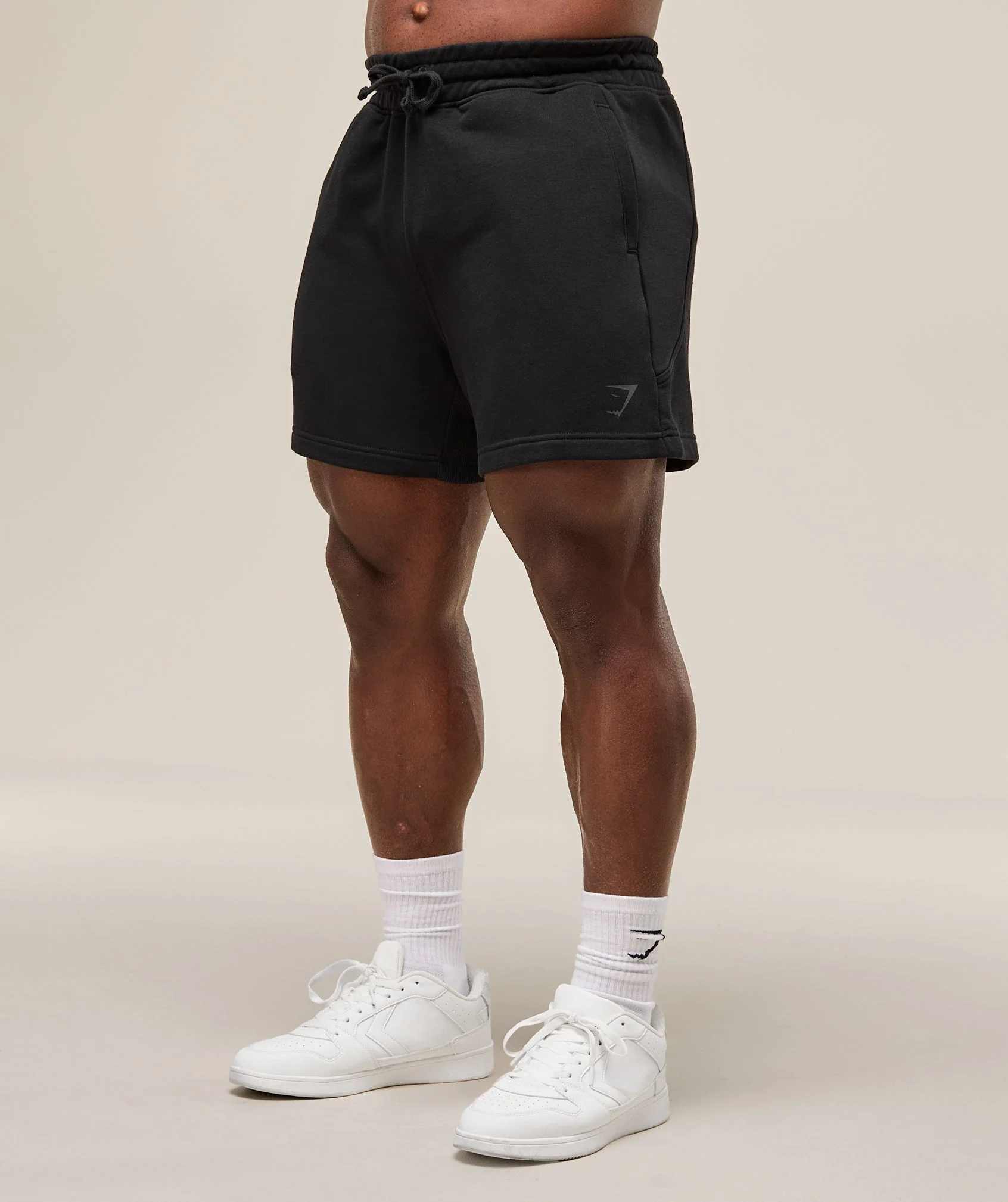 Power 5″ Shorts – Black - Imagen 2