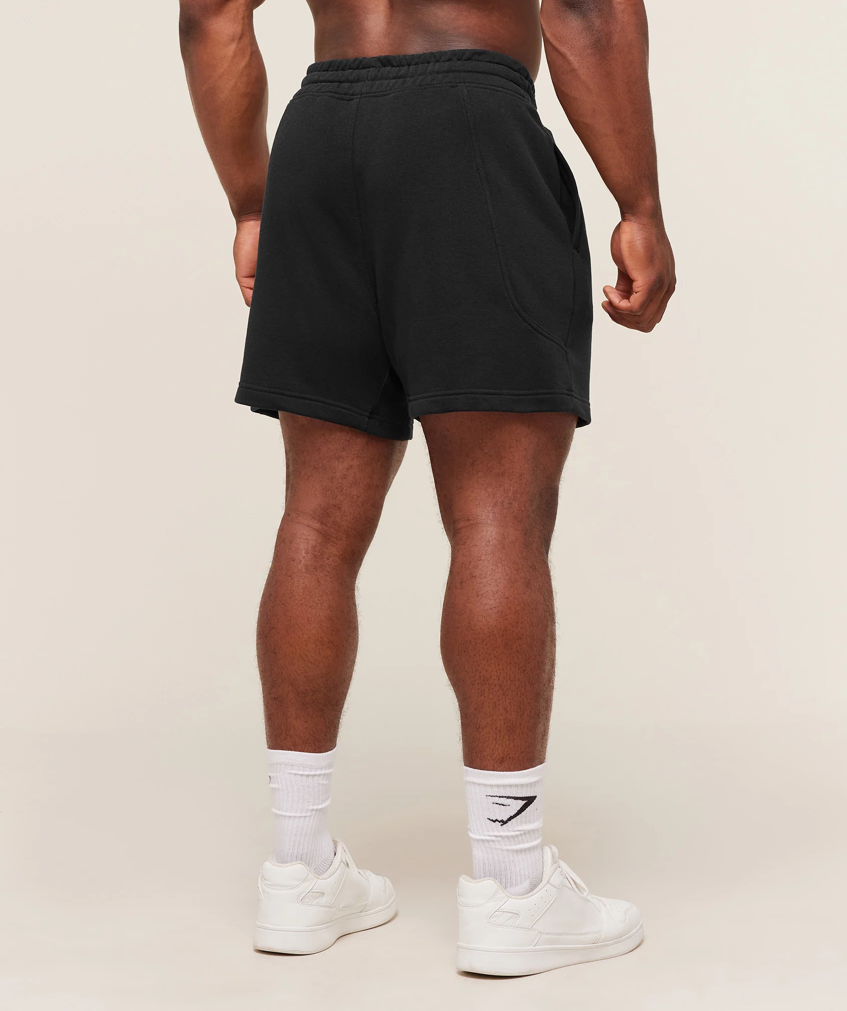 Power 5″ Shorts – Black/Asphalt Grey - Imagen 2