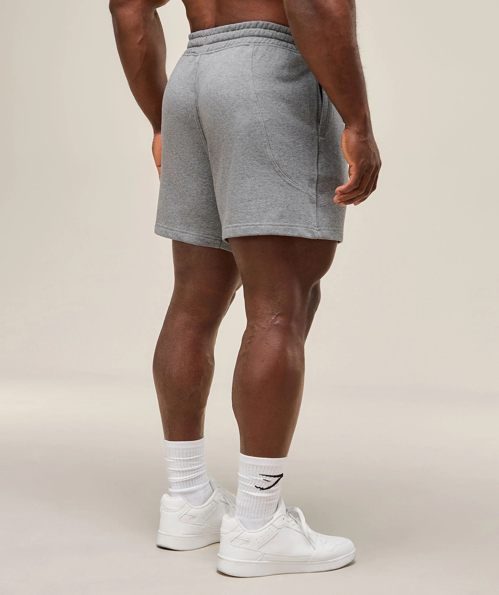 Power 5″ Shorts – Charcoal Core Marl - Imagen 2
