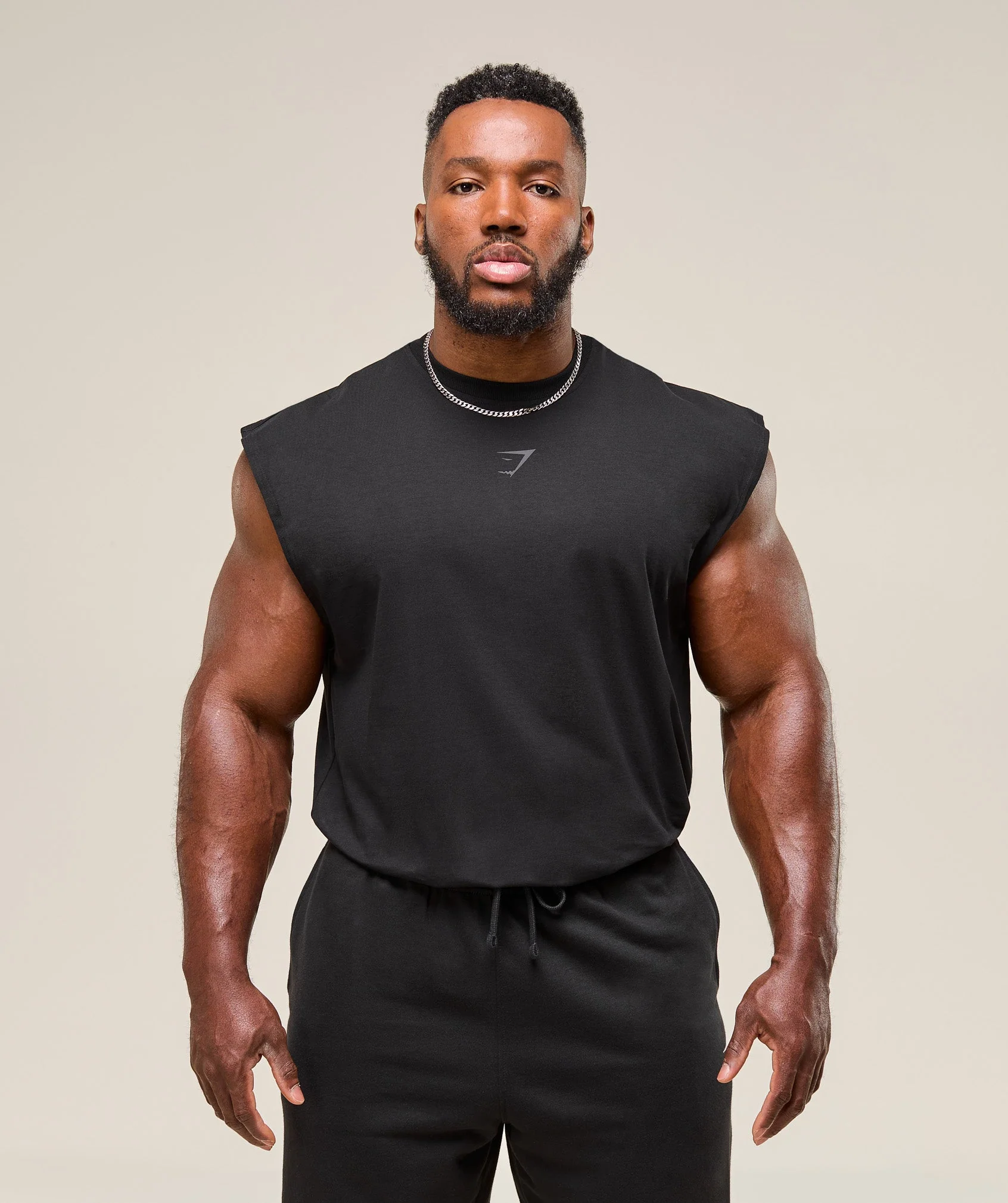 Power Cut Off Tank – Black - Imagen 2