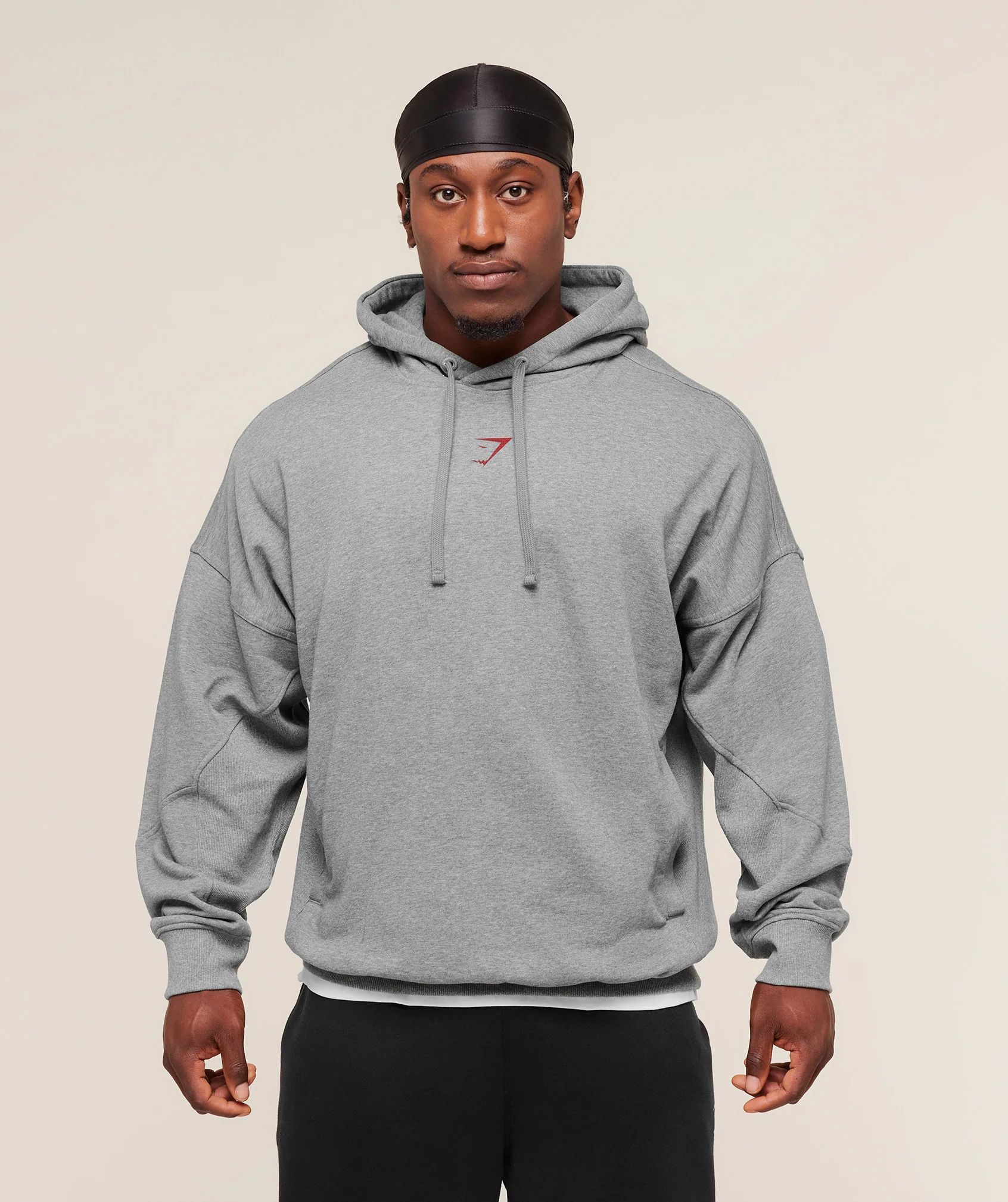 Power Hoodie – Charcoal Core Marl