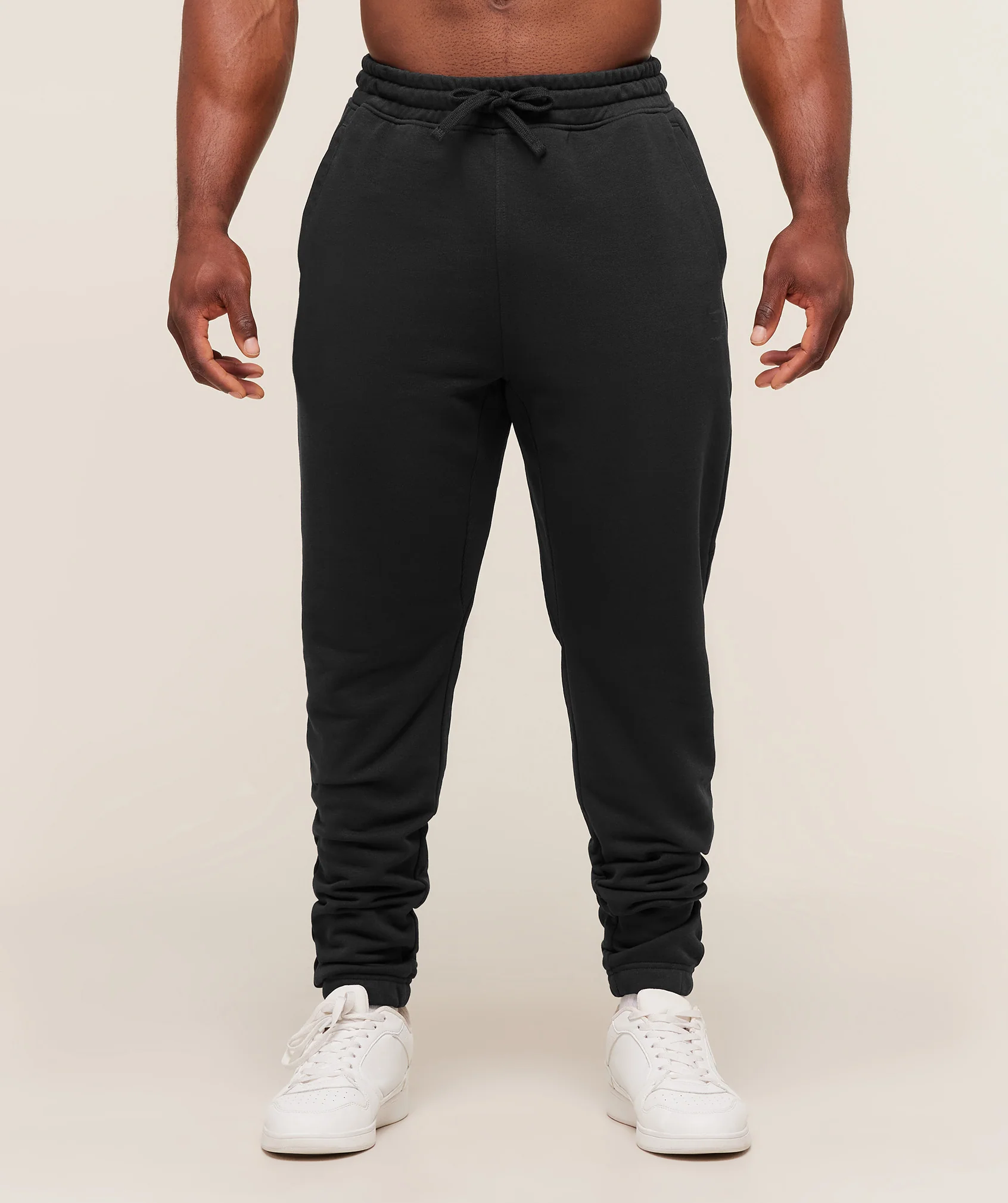 Power Joggers Tall – Black/Asphalt Grey - Imagen 2
