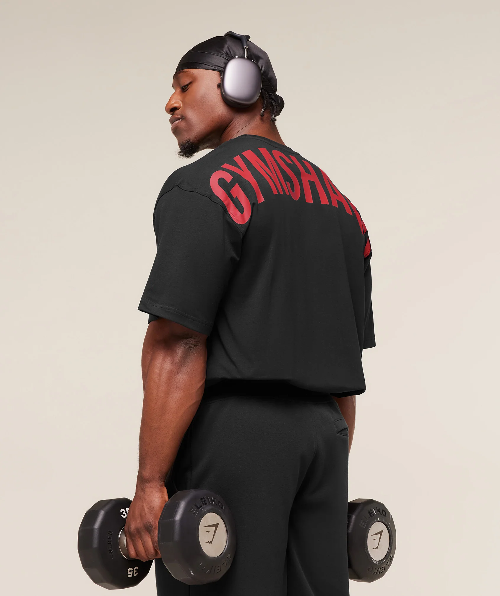Power T-Shirt – Black/Conditioning Red