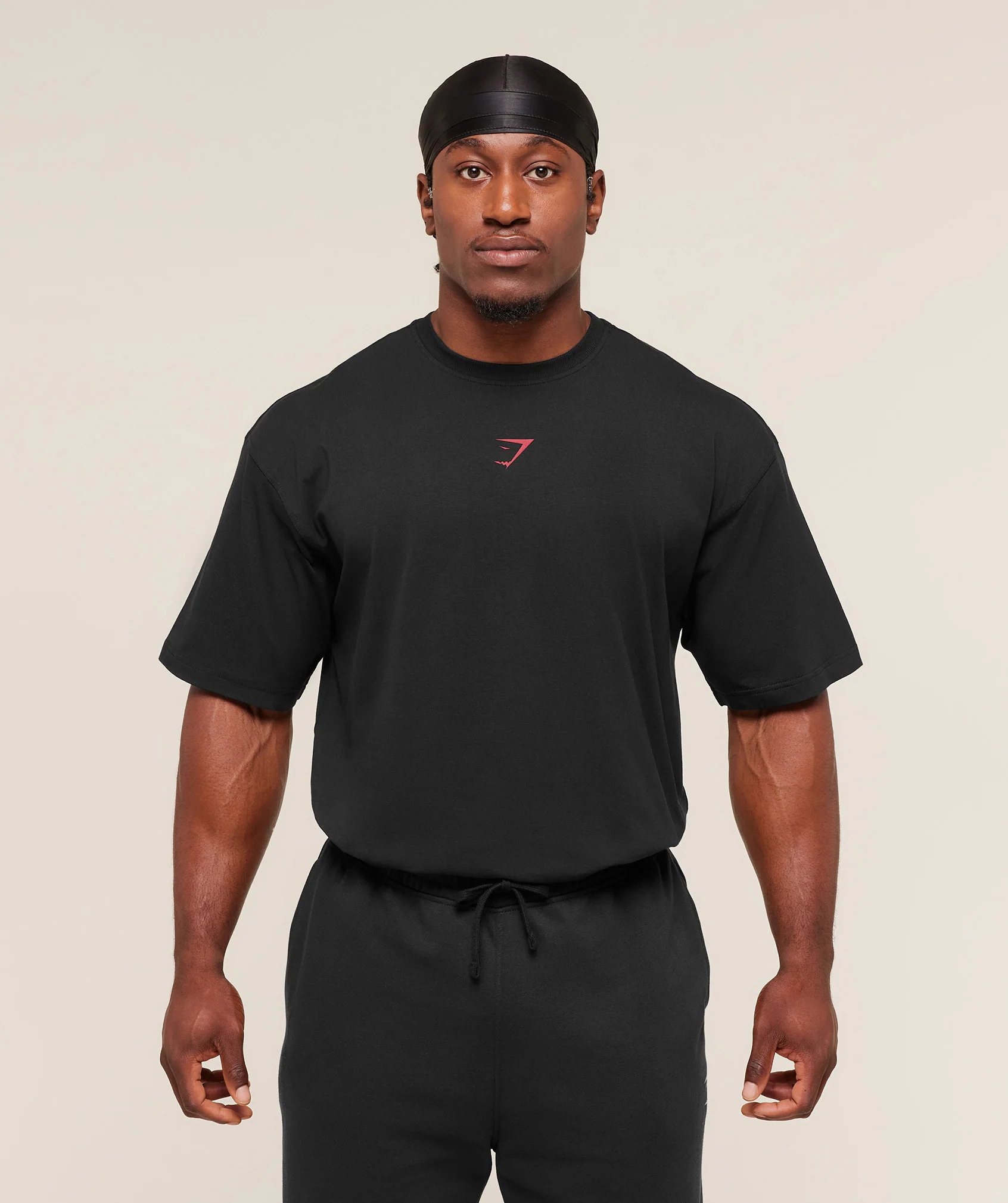 Power T-Shirt – Black/Conditioning Red - Imagen 2