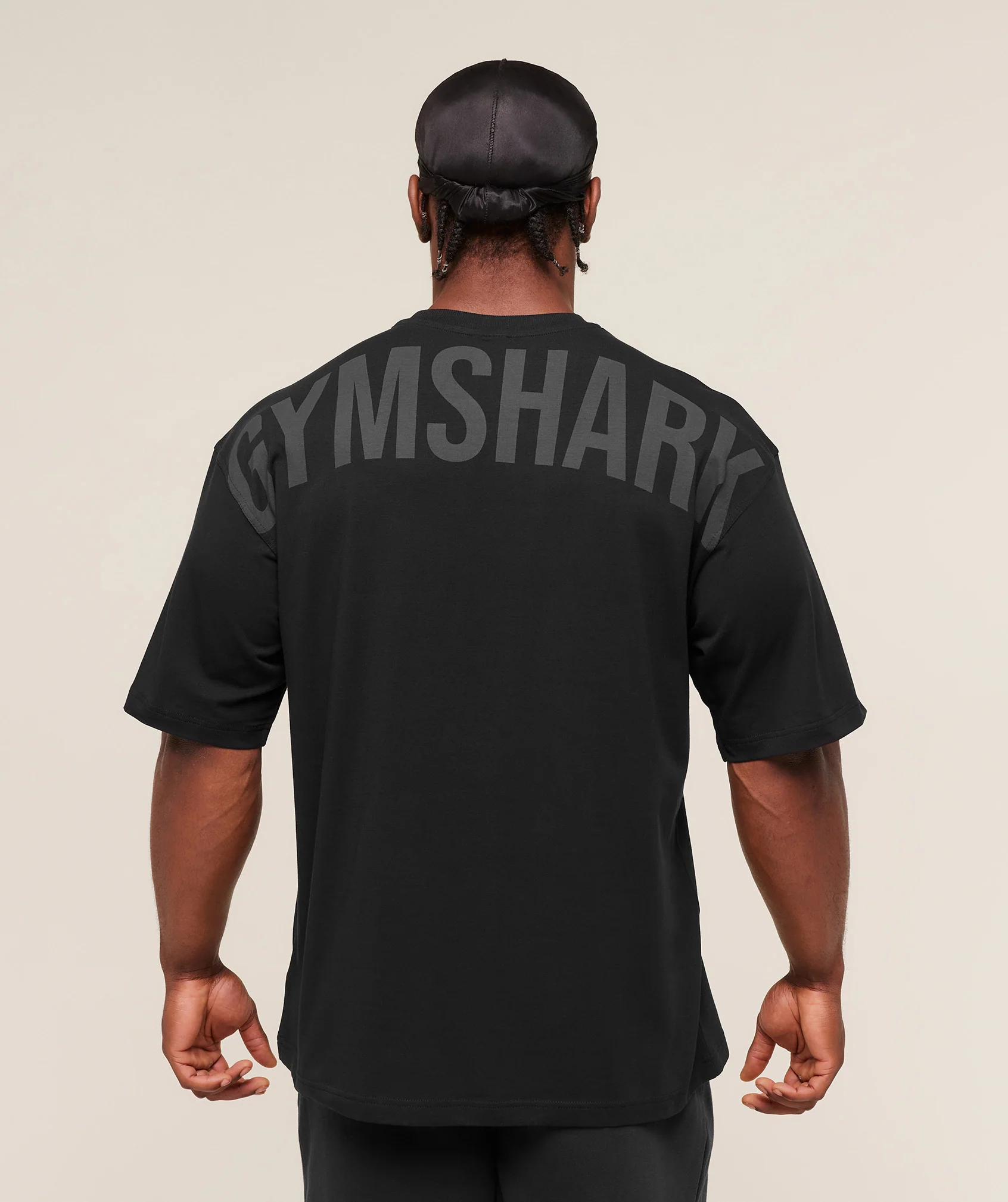 Power T-Shirt – Black/Asphalt Grey - Imagen 2