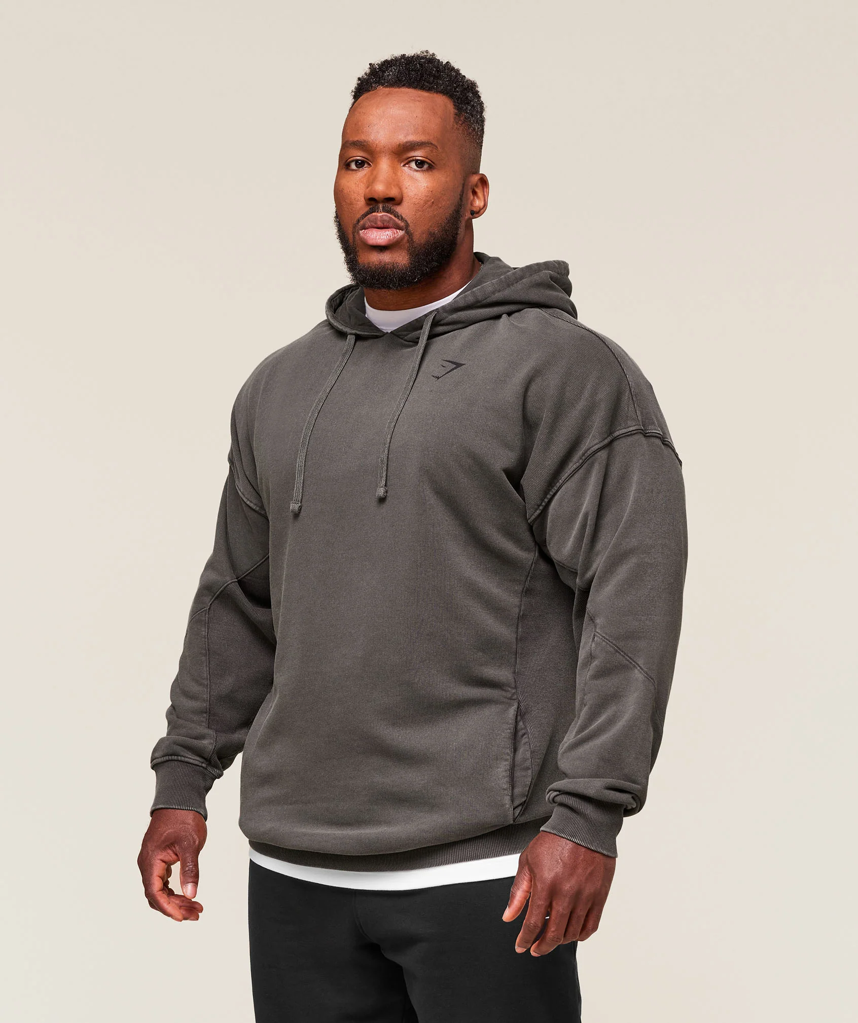 Power Washed Hoodie – Onyx Grey - Imagen 2