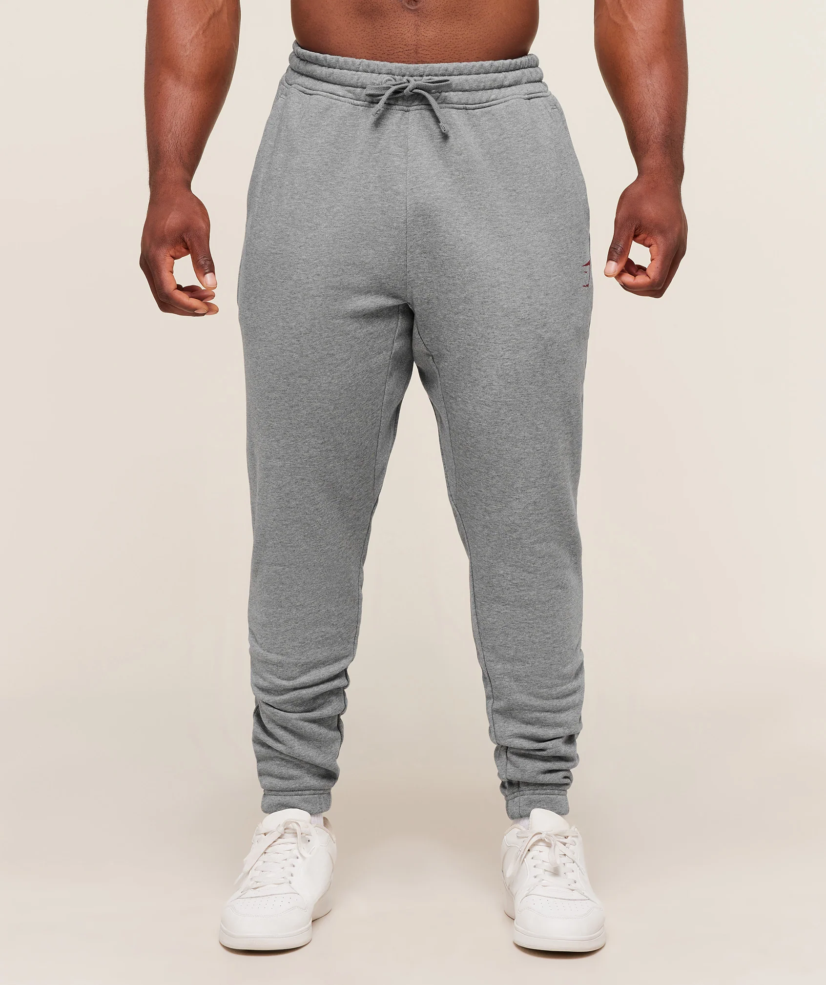Power Wordmark Jogger – Charcoal Core Marl