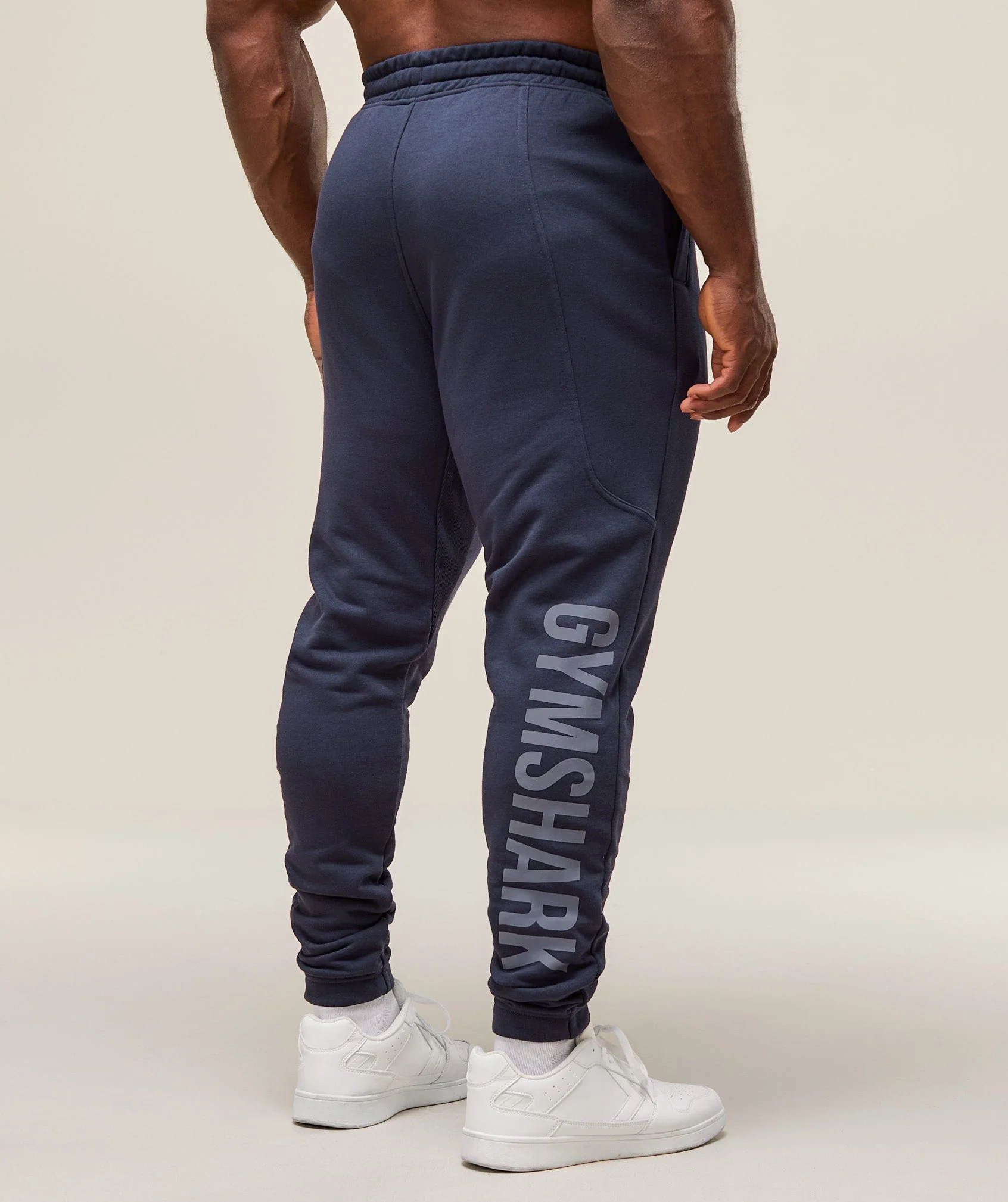 Power Wordmark Joggers – Heavy Blue