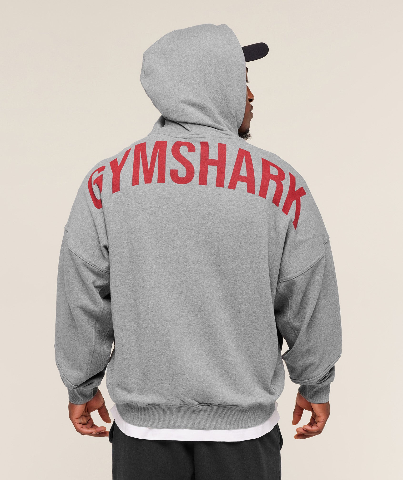 Power Zip Up Hoodie – Charcoal Core Marl