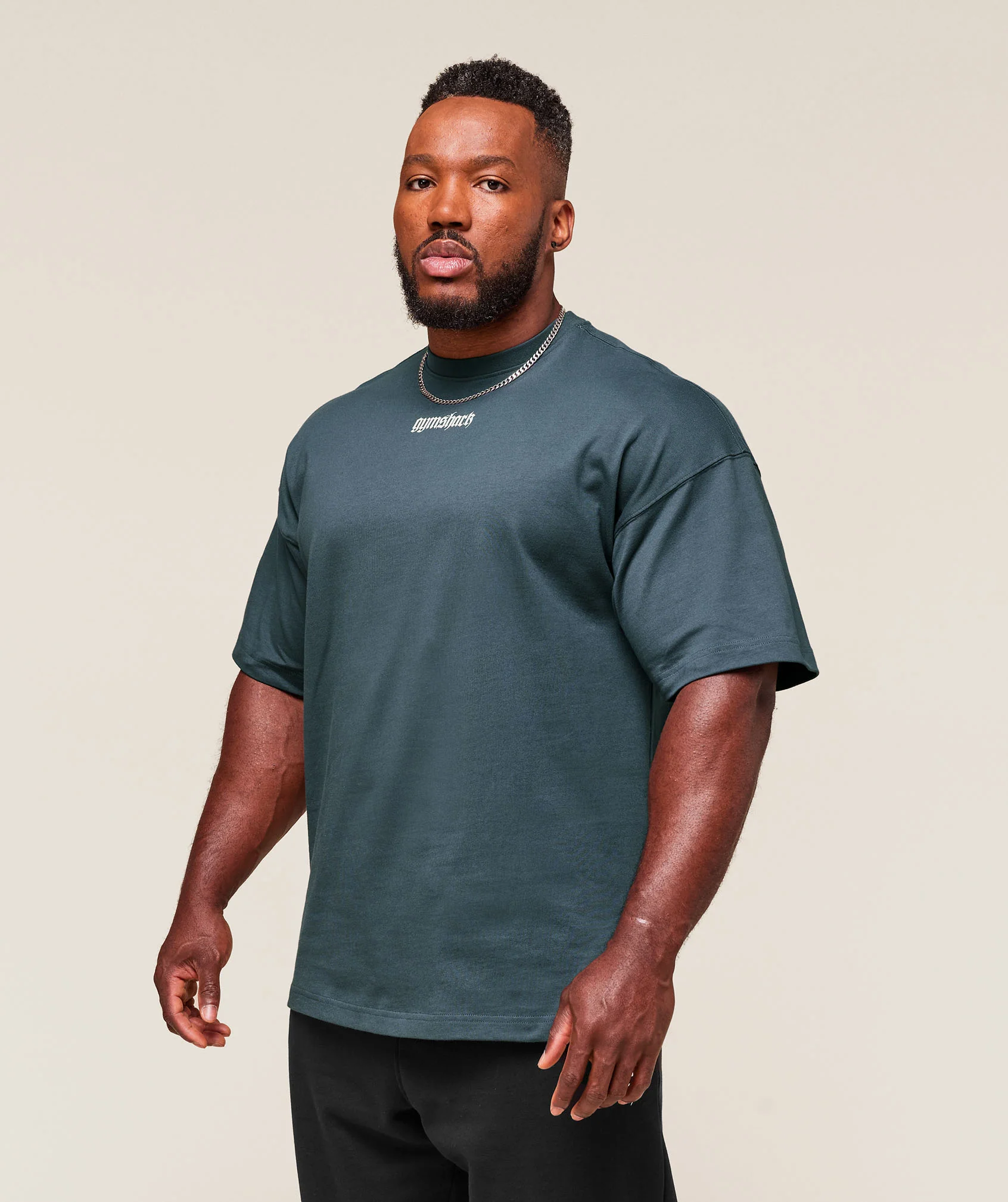 Prayer Hands T-Shirt – Titanium Blue - Imagen 2