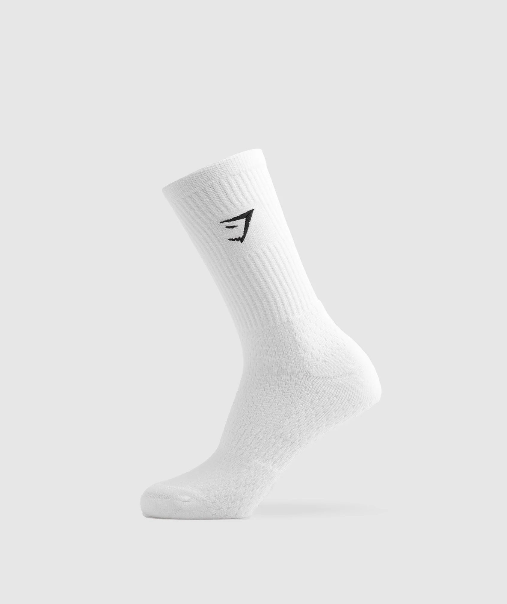 Premium Sharkhead Crew Single – White
