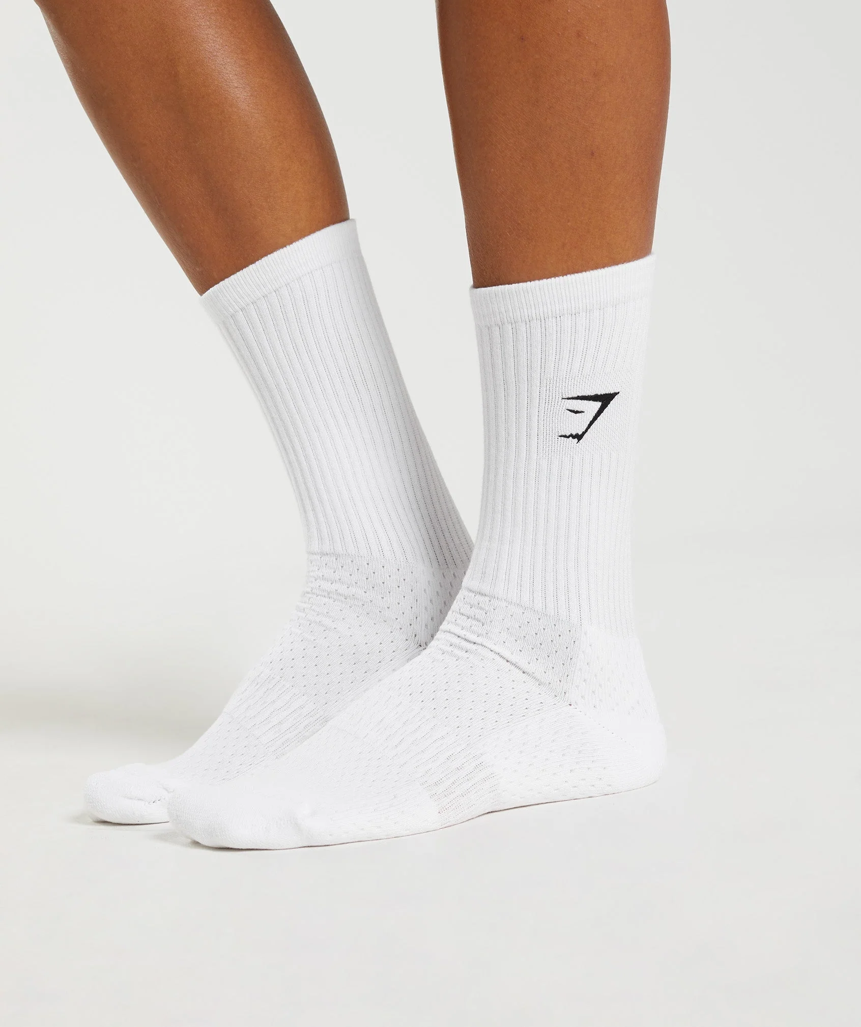 Premium Sharkhead Crew Single – White