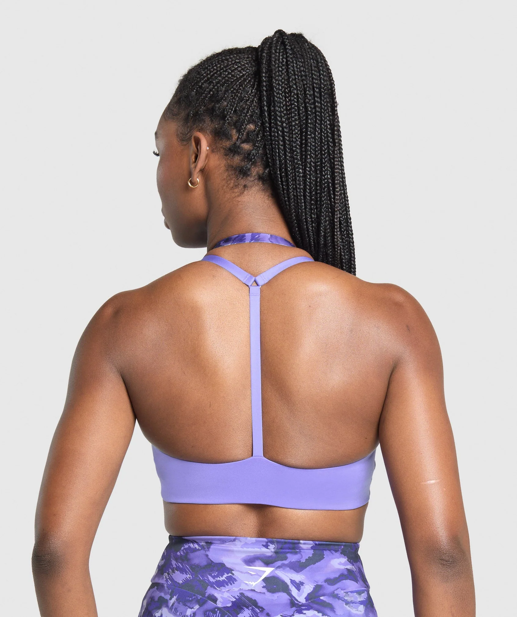 Reps T Back Sports Bra – Record Purple/Fresh Lilac
