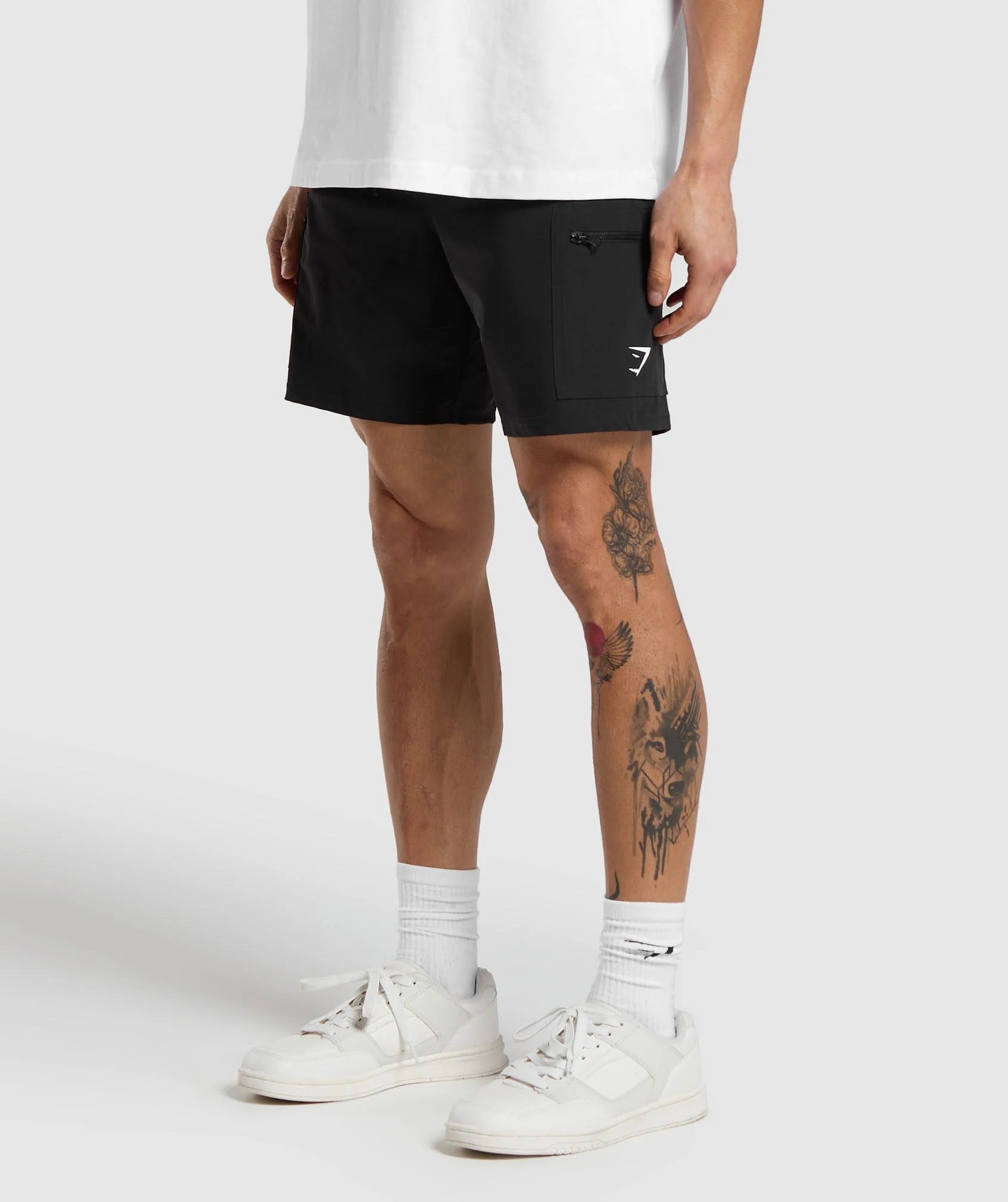 Rest Day 6″ Cargo Shorts – Black