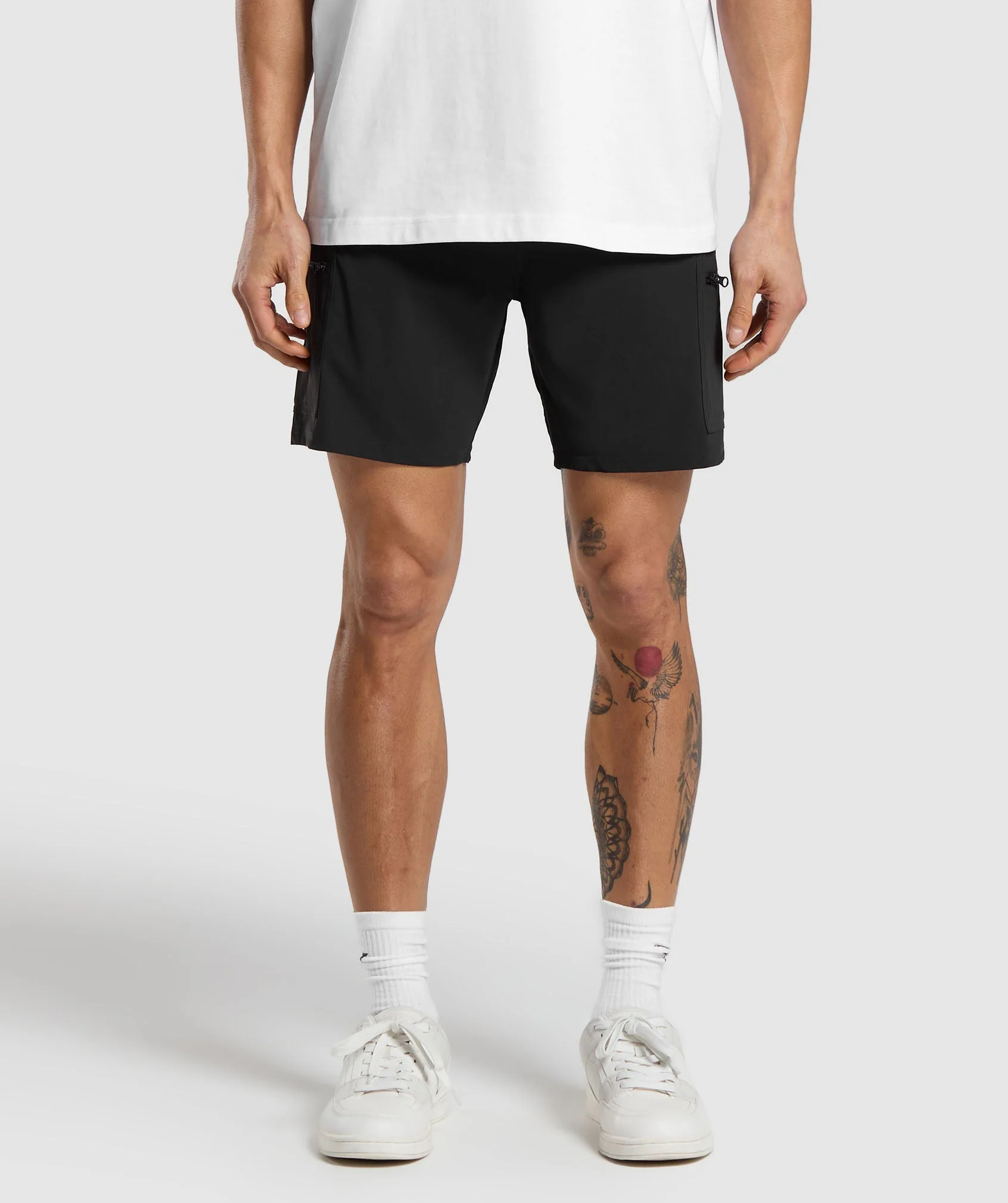 Rest Day 6″ Cargo Shorts – Black