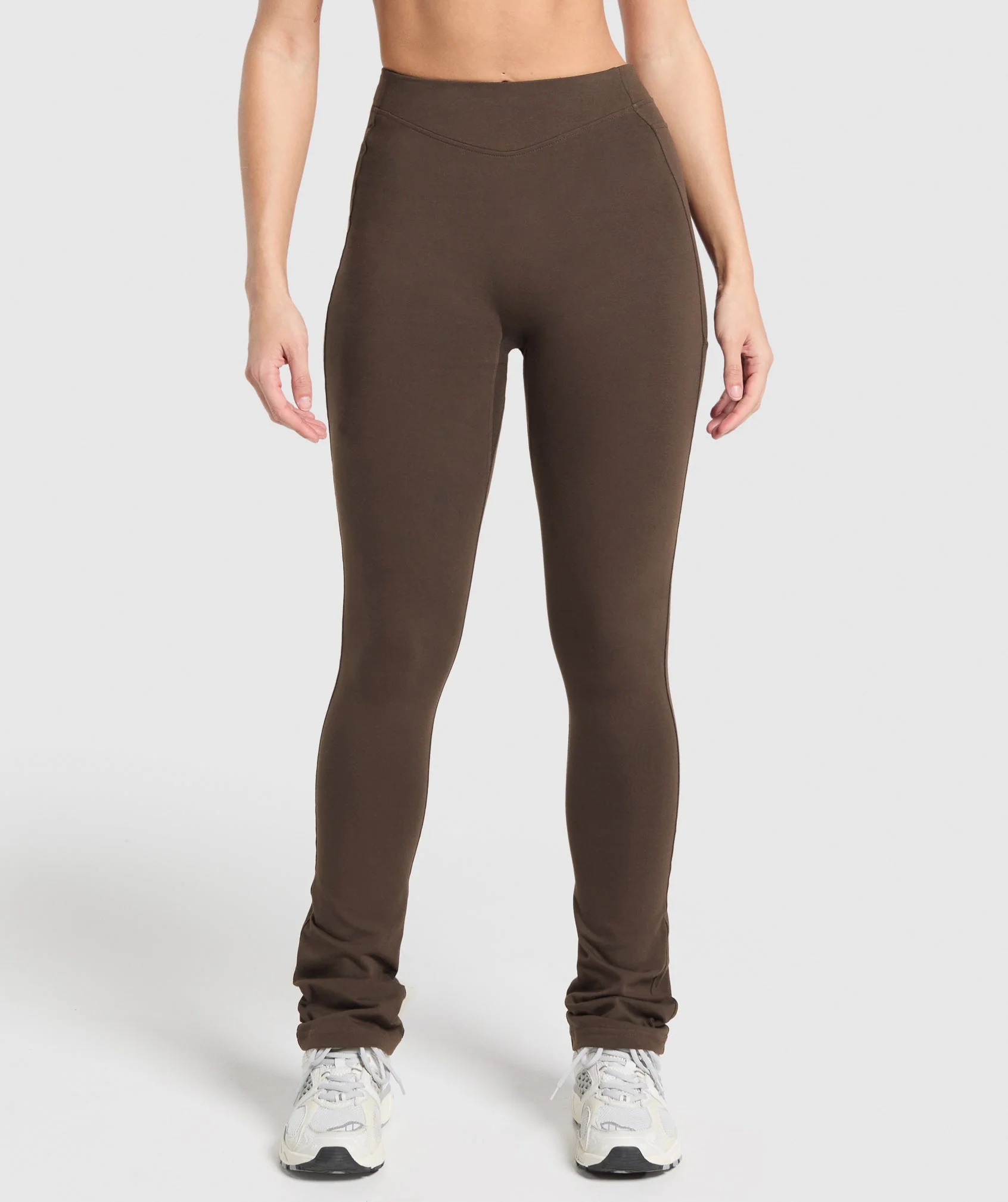 Rest Day Bootcut Leggings – Archive Brown