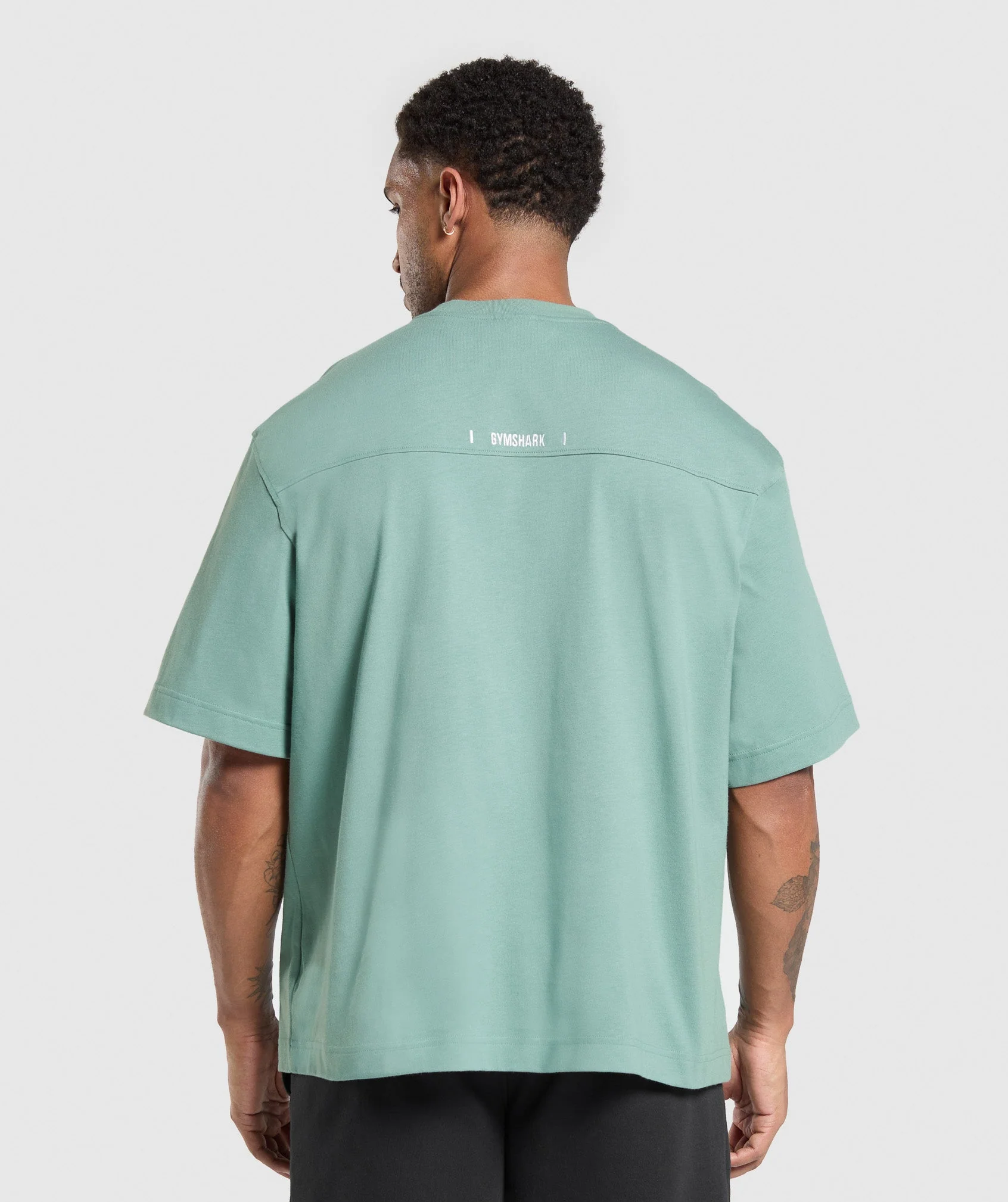 Rest Day Essentials Boxy T-Shirt – Celeste Blue