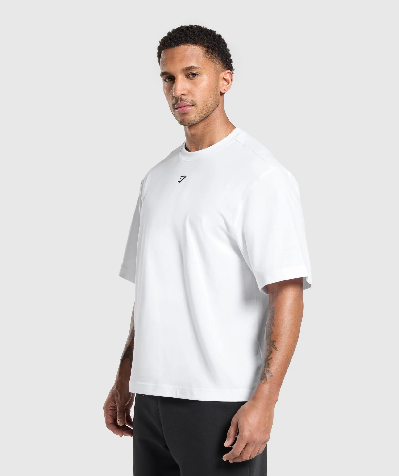 Rest Day Essentials Boxy T-Shirt – White - Imagen 2