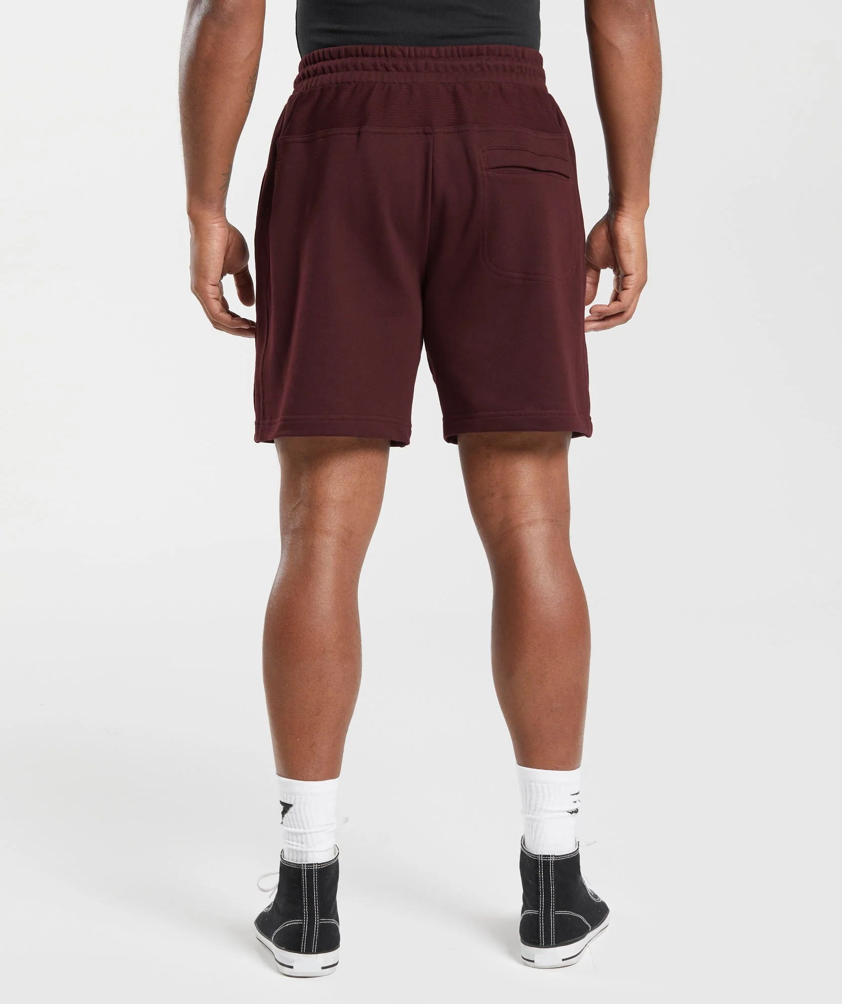 Rest Day Essentials Shorts – Rich Maroon