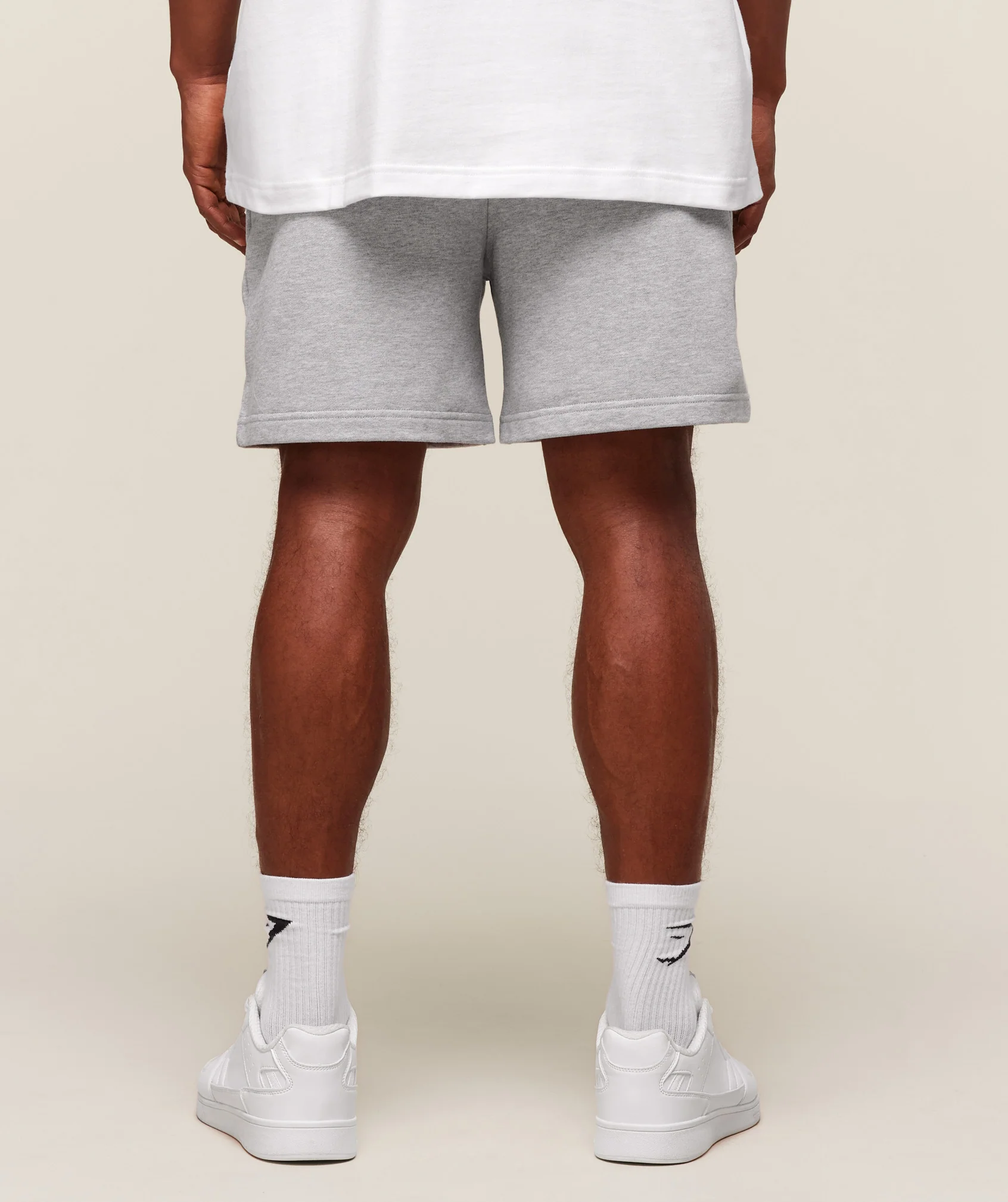 Rest Day Essentials Shorts – Light Grey Core Marl