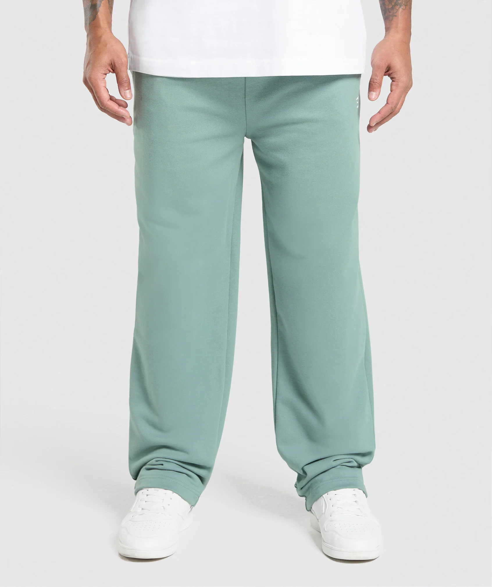 Rest Day Essentials Straight Leg Joggers – Celeste Blue