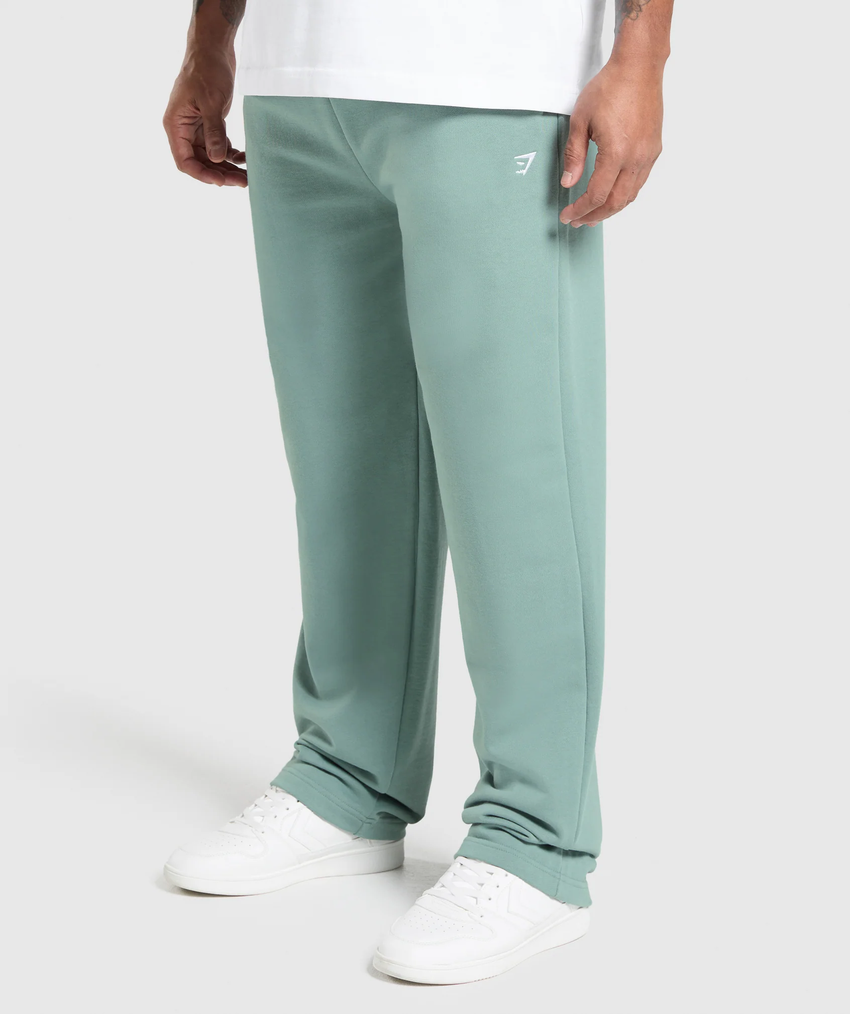 Rest Day Essentials Straight Leg Joggers – Celeste Blue