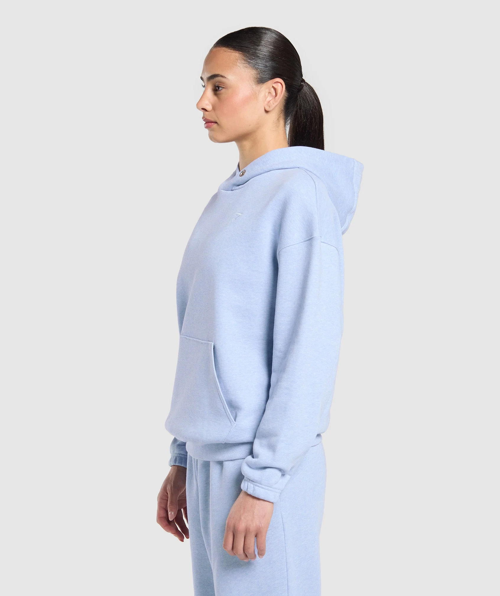 Rest Day Sweats 2.0 Oversized Hoodie – Blue Marl - Imagen 2
