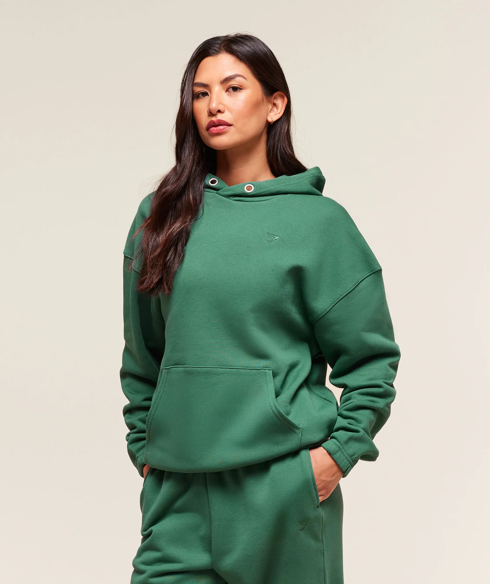 Rest Day Sweats 2.0 Oversized Hoodie – Lift Green - Imagen 2