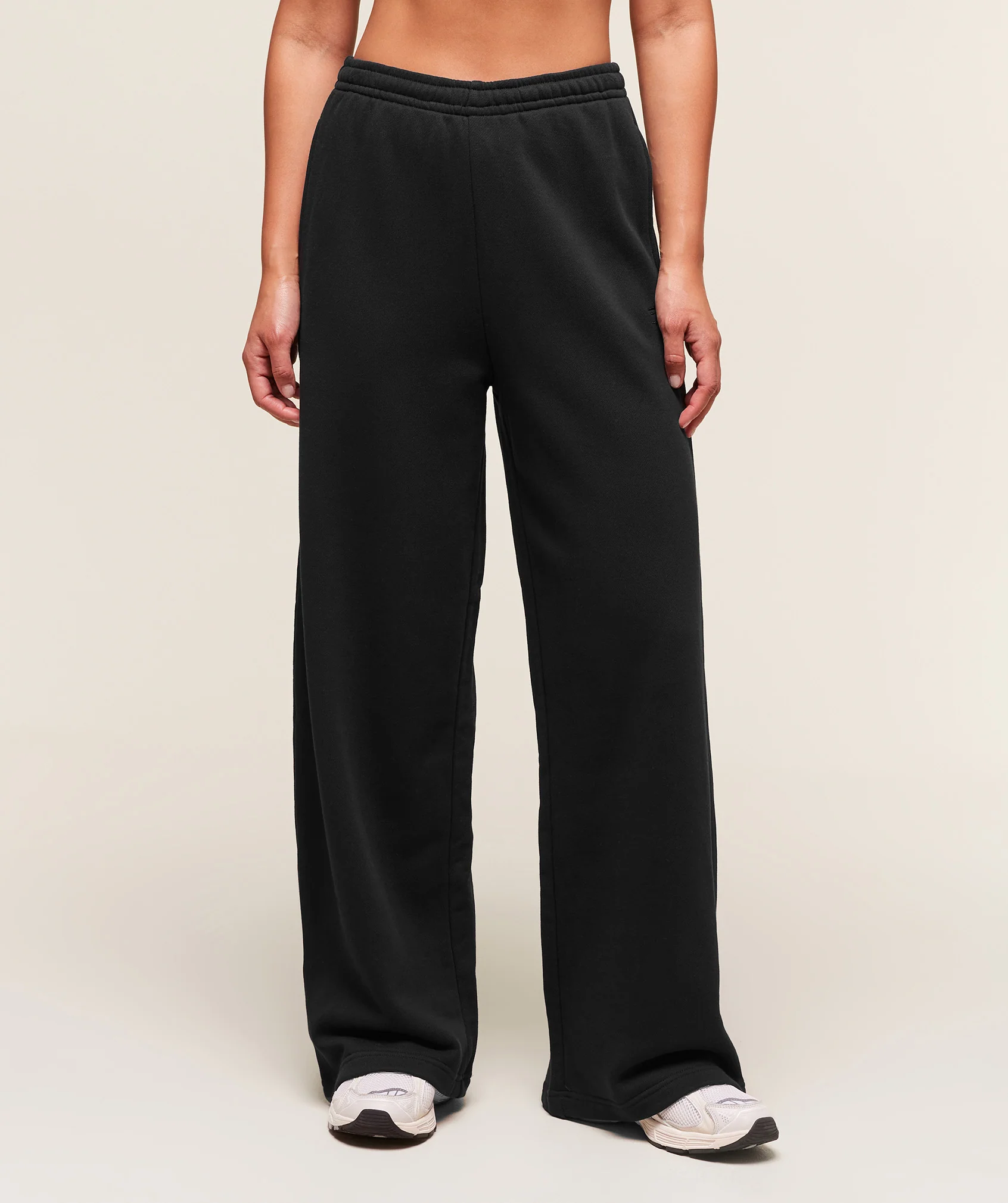 Rest Day Sweats 2.0 Wide Leg Jogger – Black