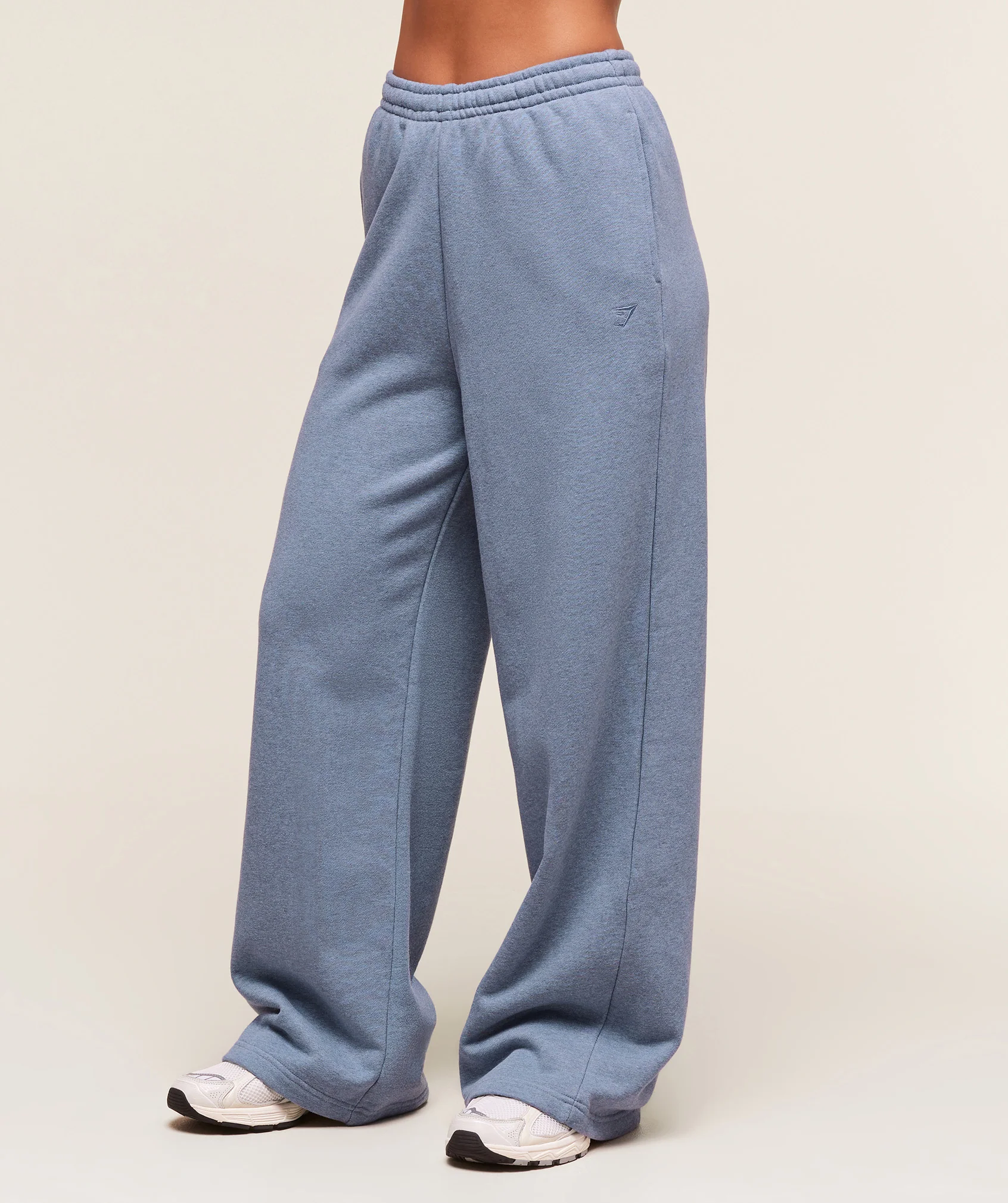 Rest Day Sweats 2.0 Wide Leg Jogger – Bros Worn Blue Marl - Imagen 2
