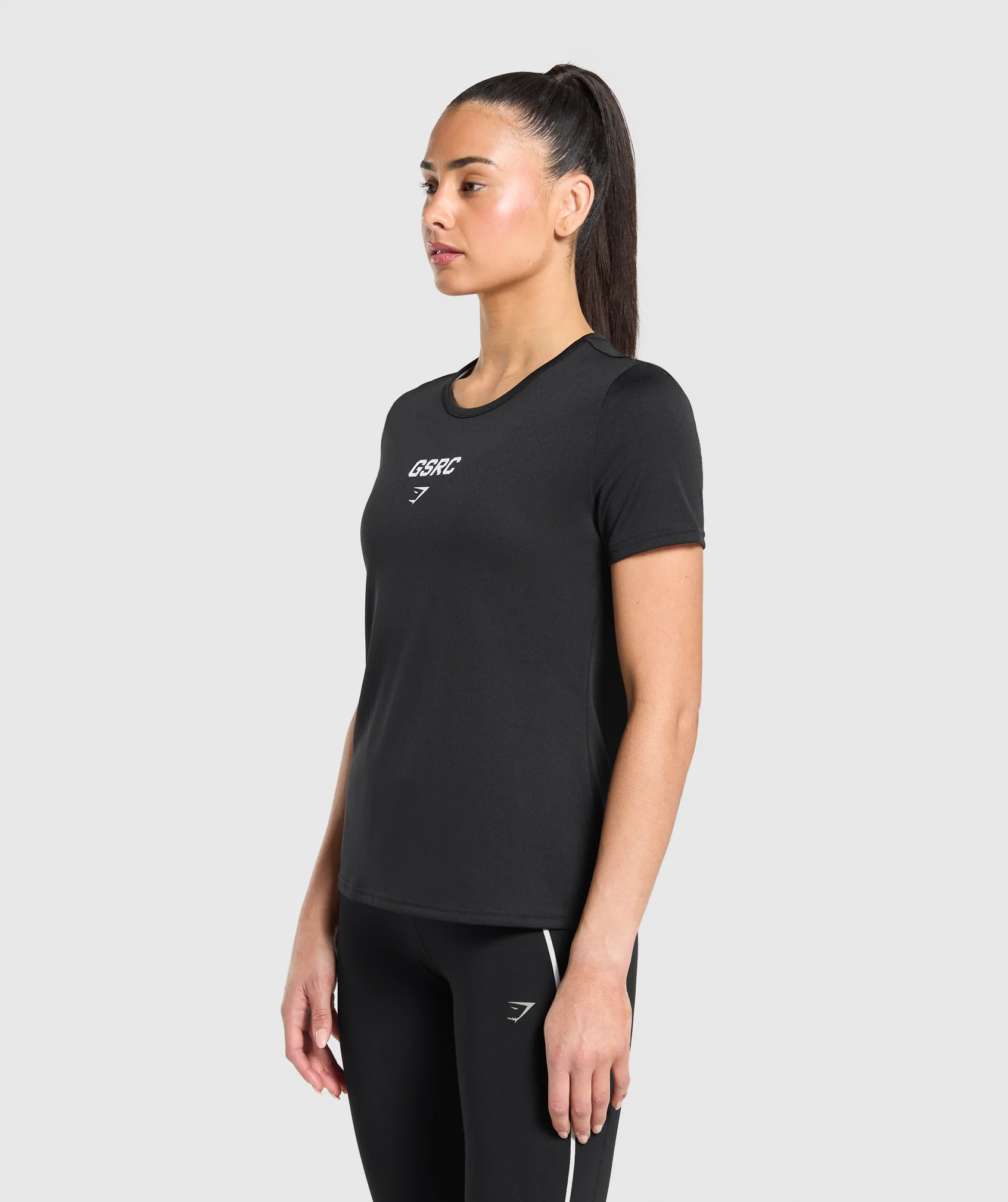 Run Club Graphic T-Shirt – Black - Imagen 2