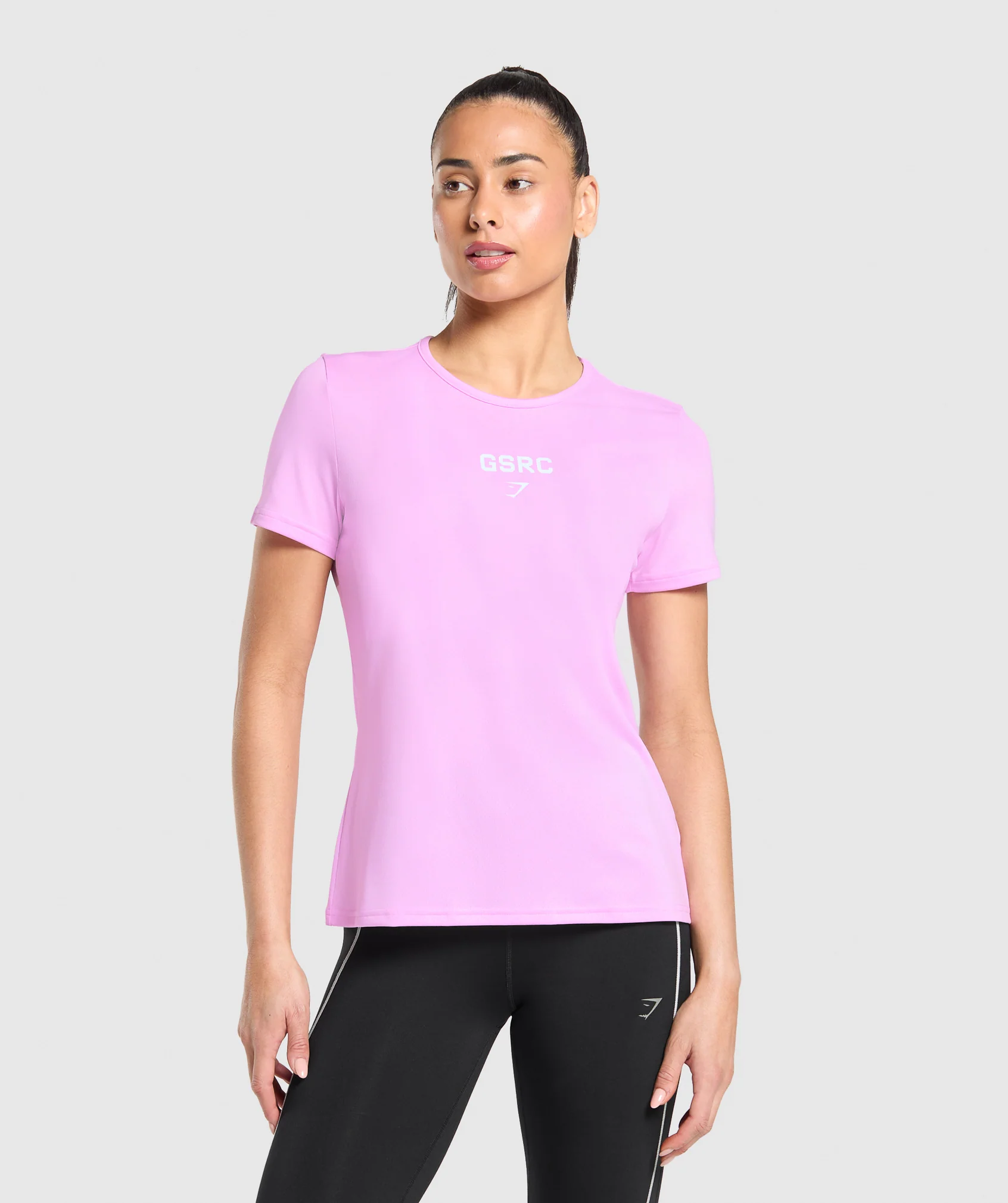 Run Club Graphic T-Shirt – Sour Pink