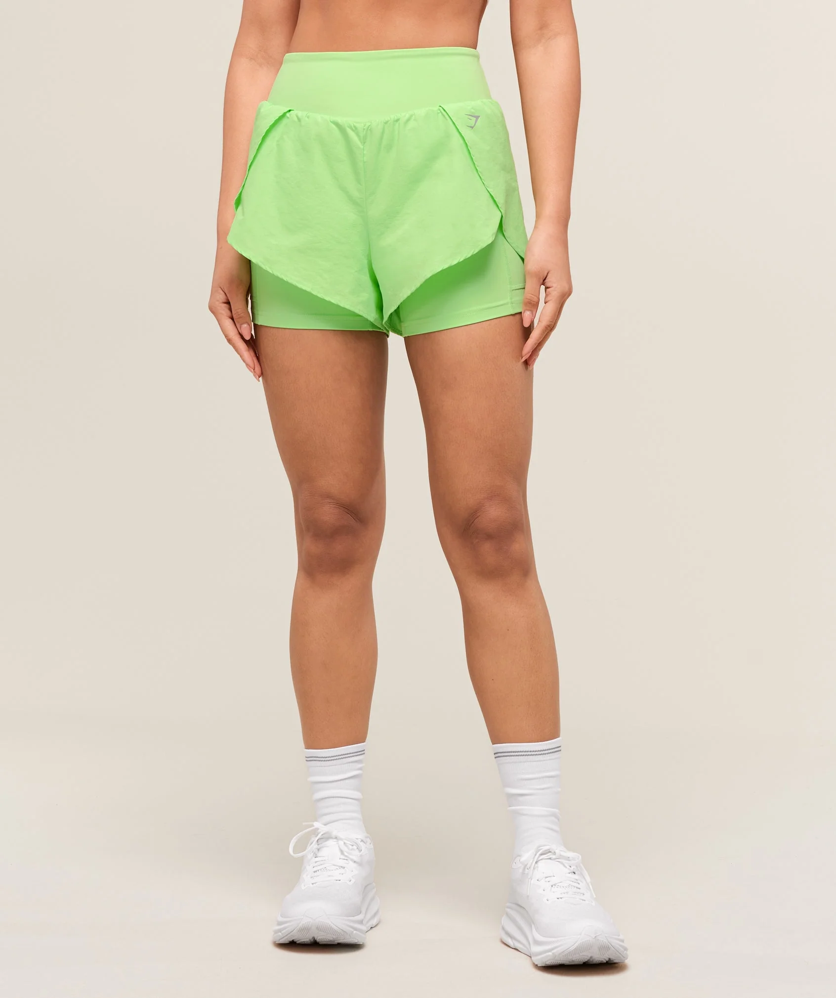 Running 2-in-1 Shorts – Energy Gelato Green