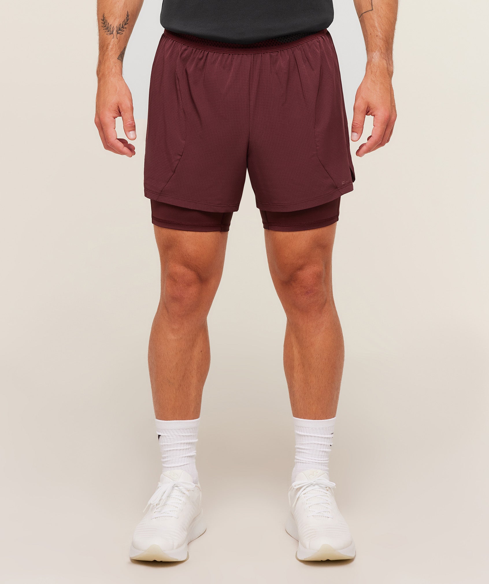 Running 4″ 2in1 Shorts – Rich Maroon
