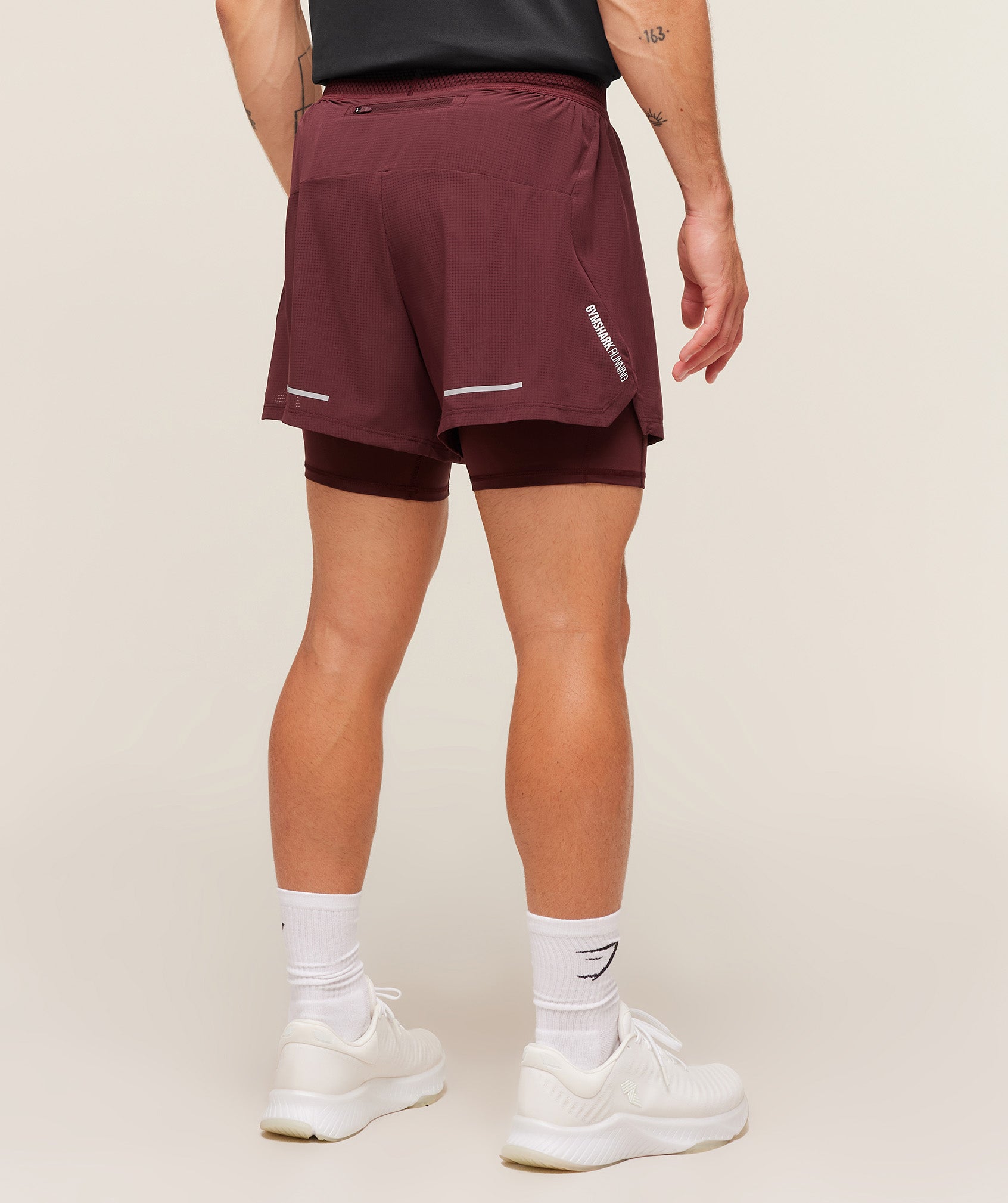 Running 4″ 2in1 Shorts – Rich Maroon