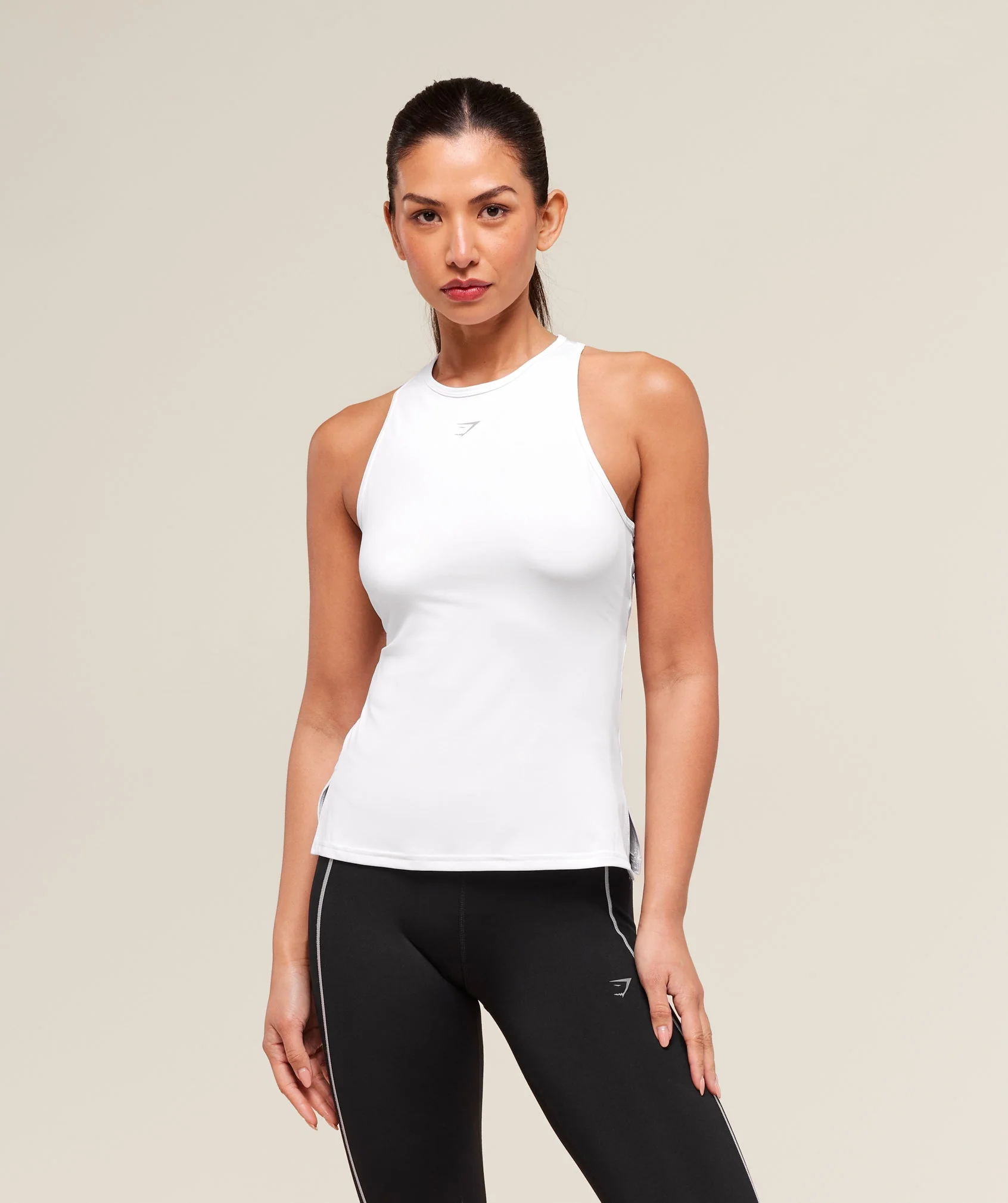Running Back Vent Tank – White
