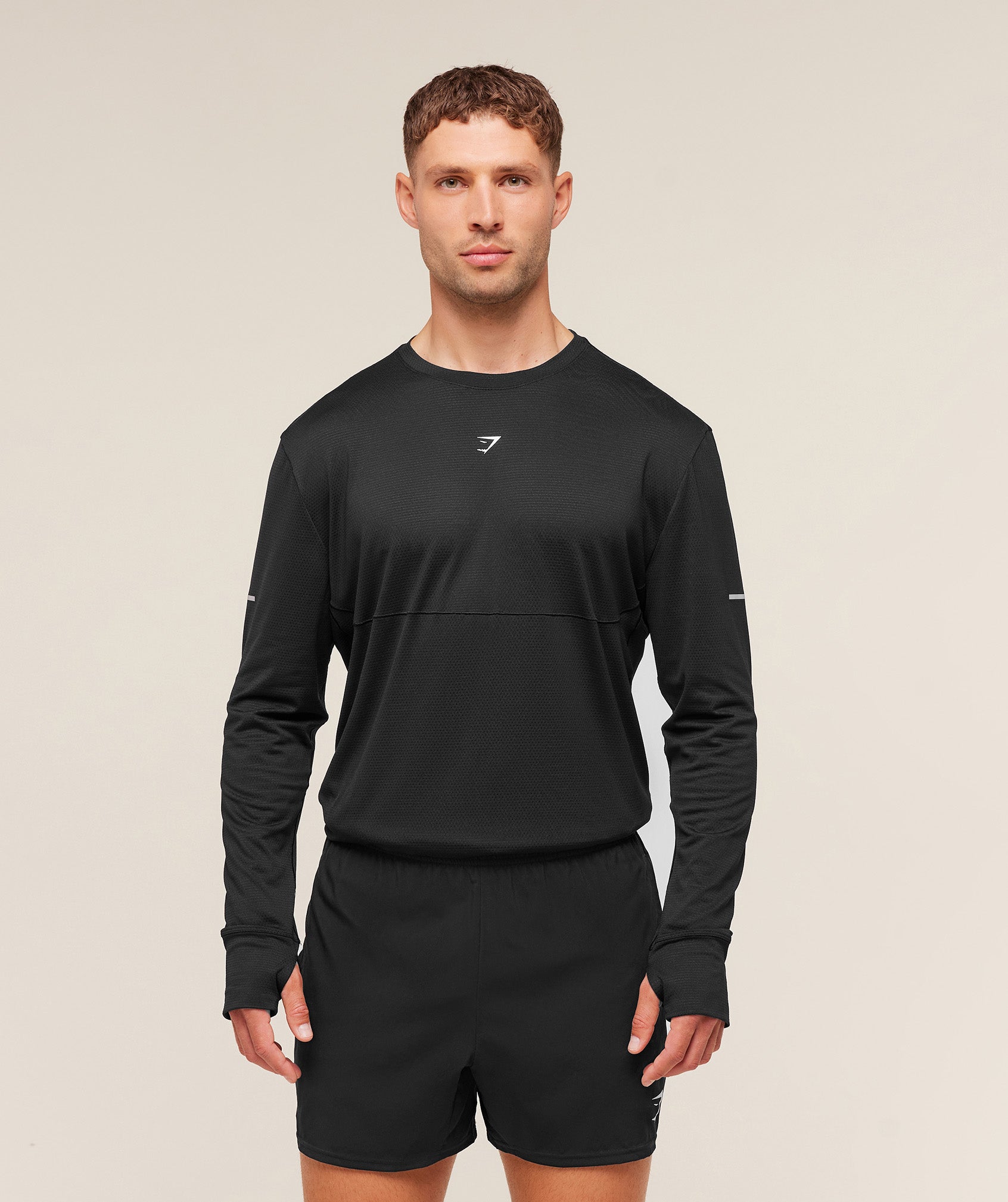 Running Long Sleeve T-Shirt – Black