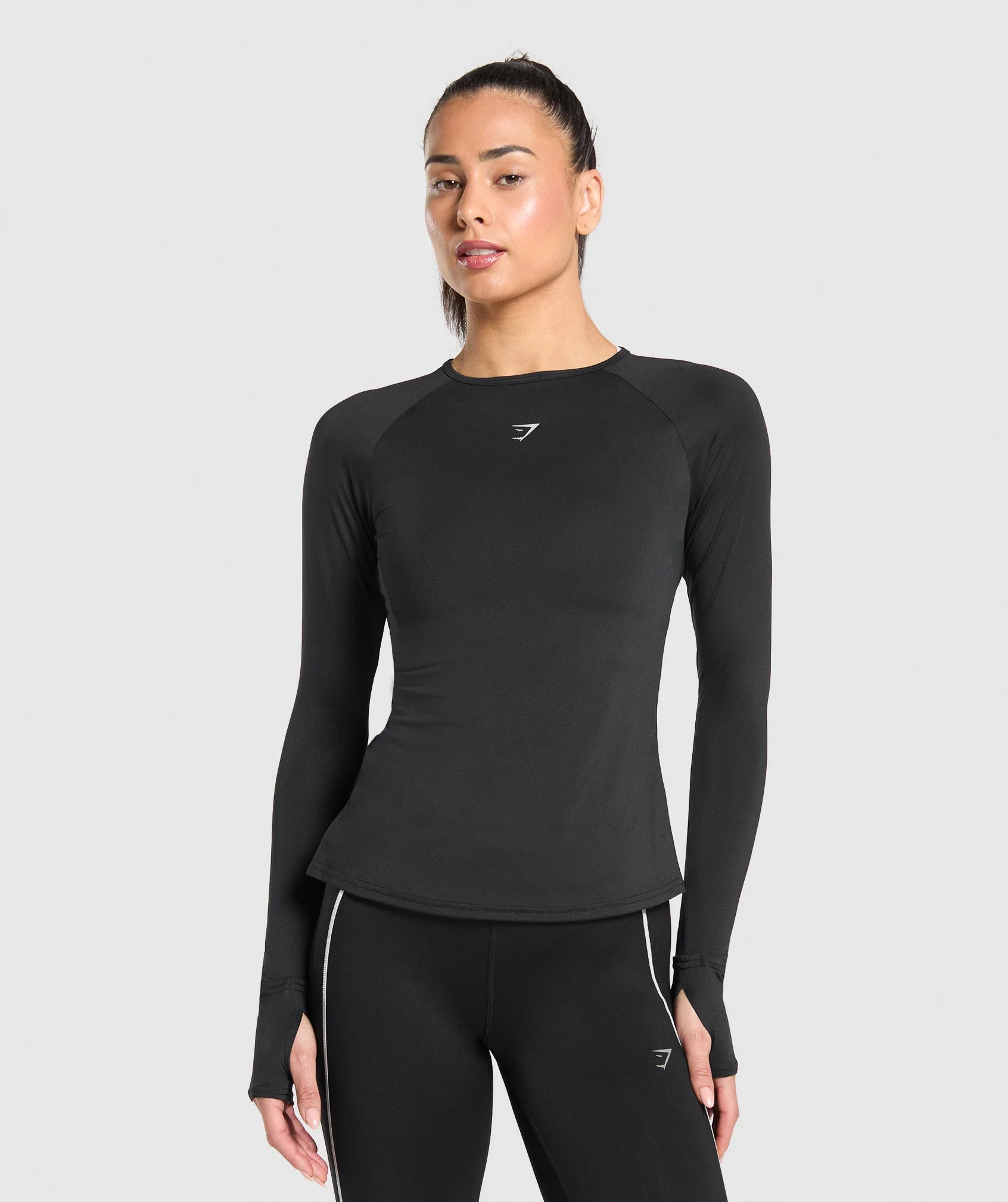 Running Long Sleeve Top – Black
