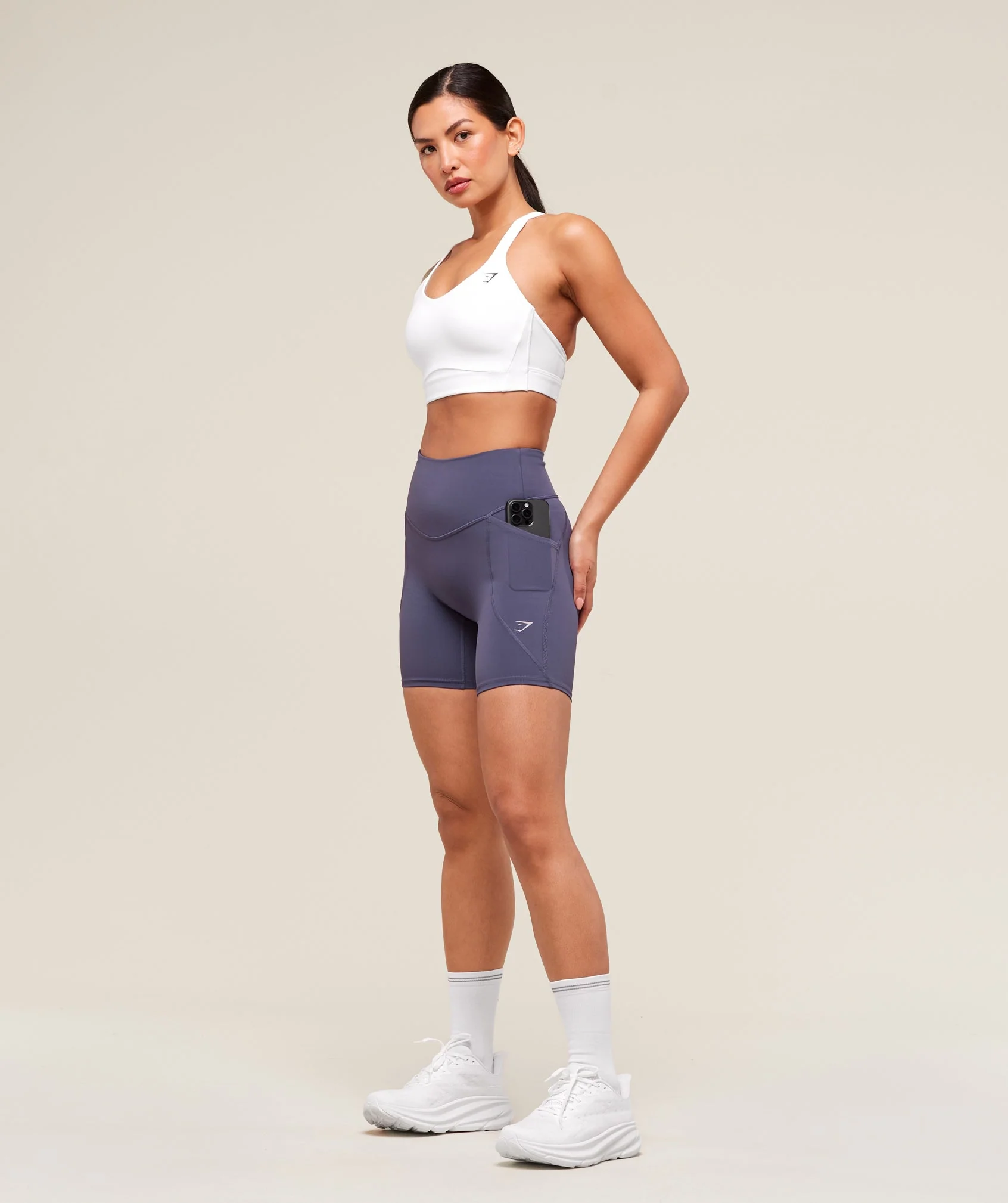 Running Pocket 6″ Shorts – Weighted Purple - Imagen 2