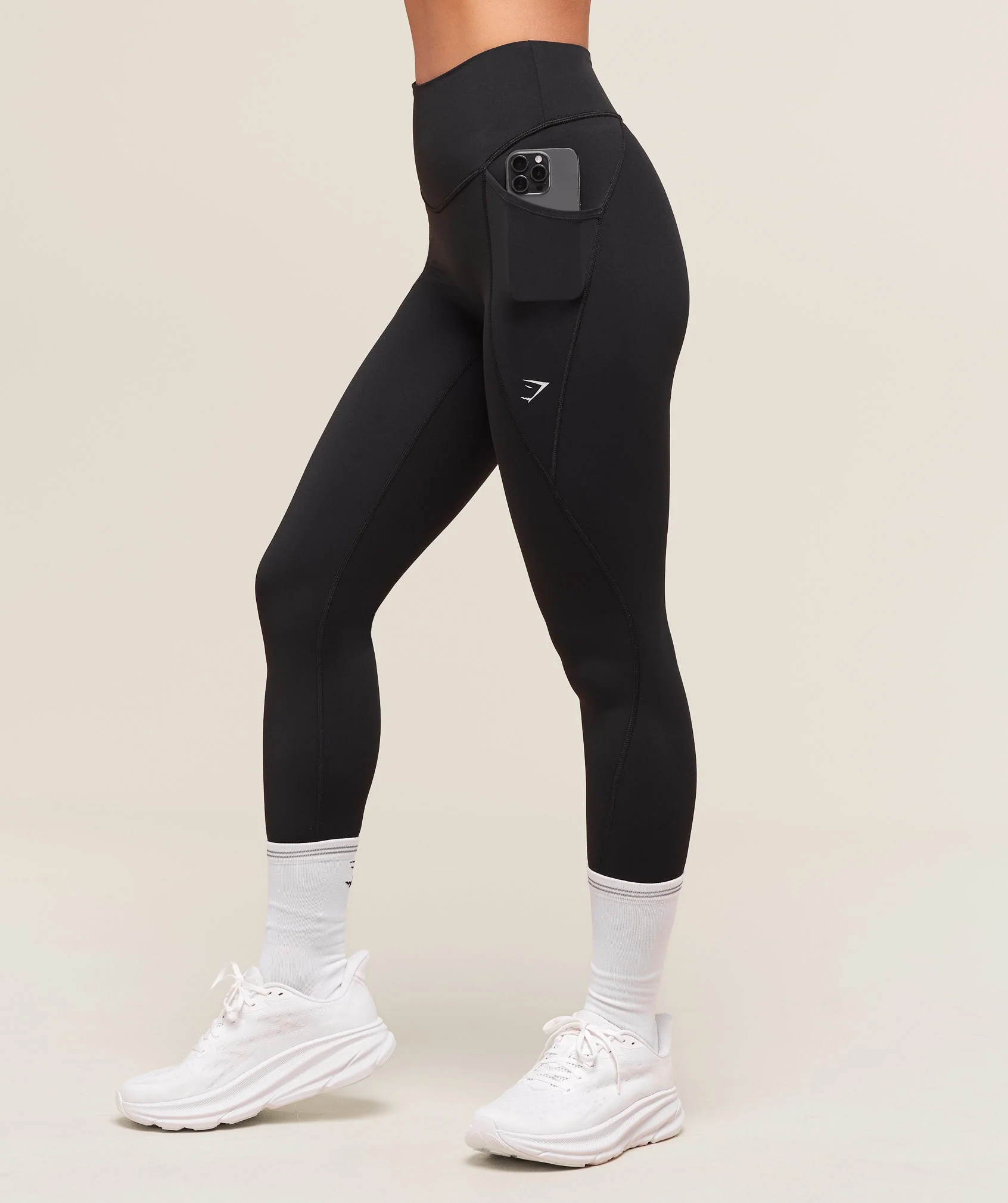 Running Pocket Leggings – Black - Imagen 2