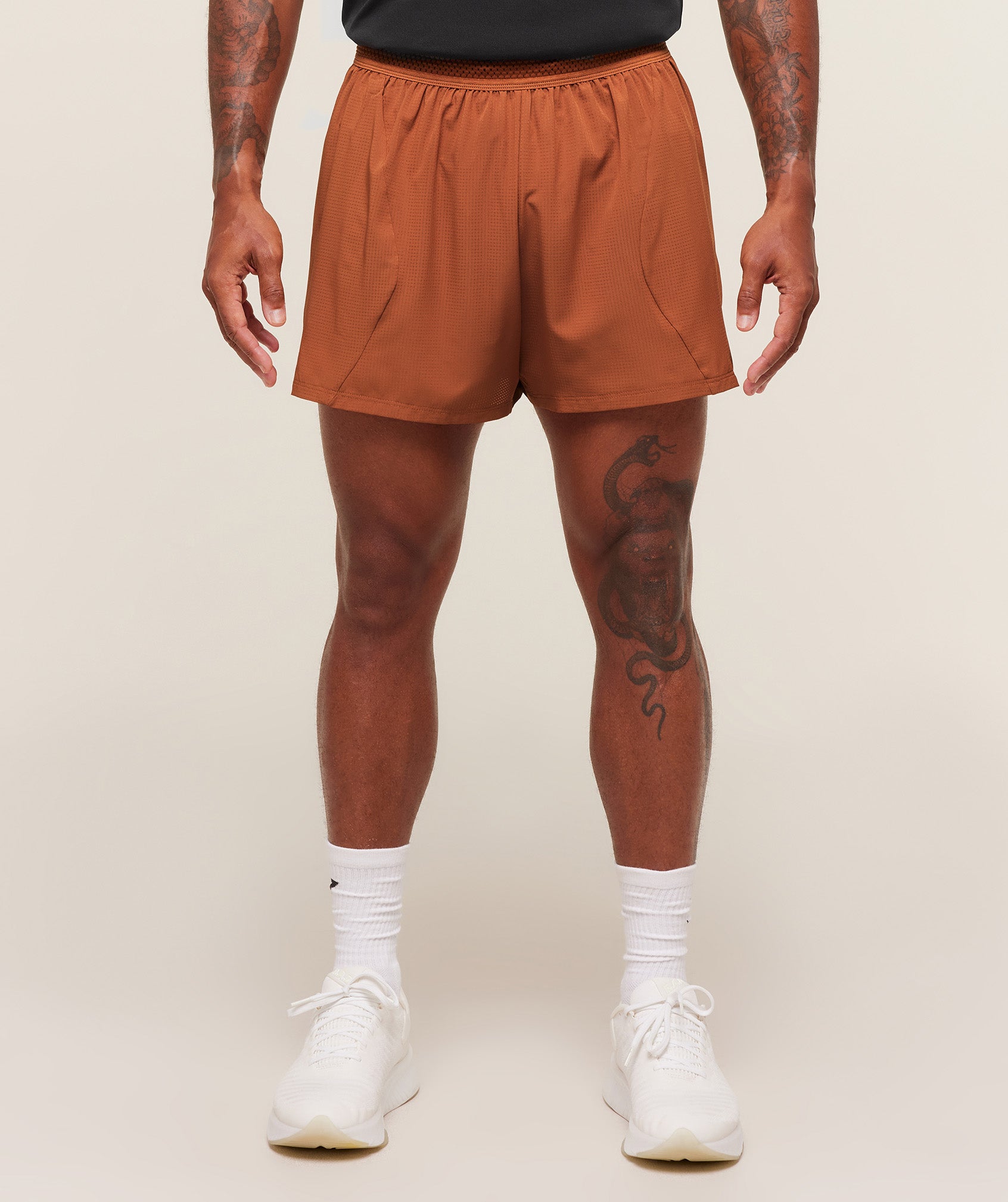 Running Short 5″ – Spiced Brown