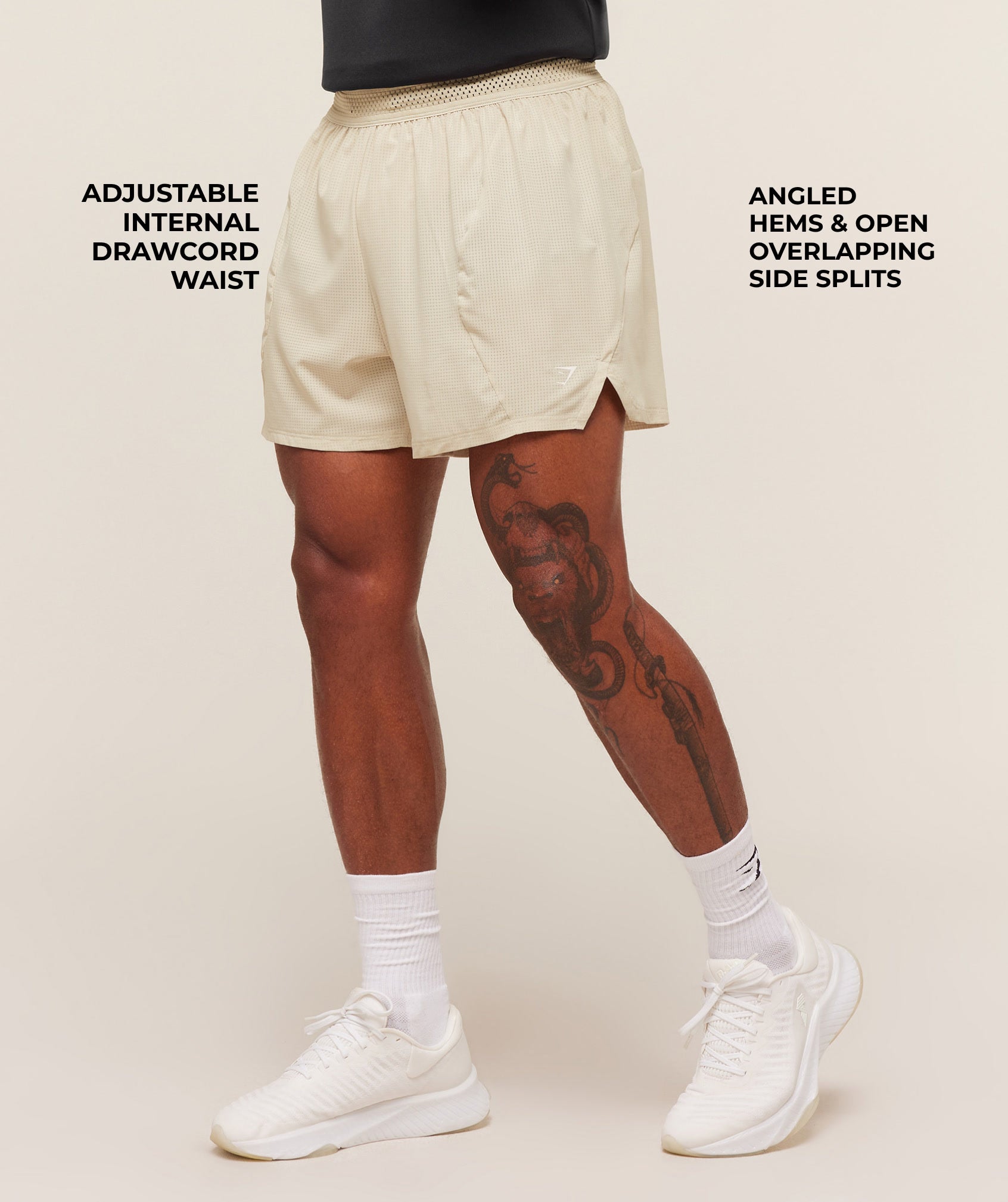 Running Short 5″ – Pebble Grey