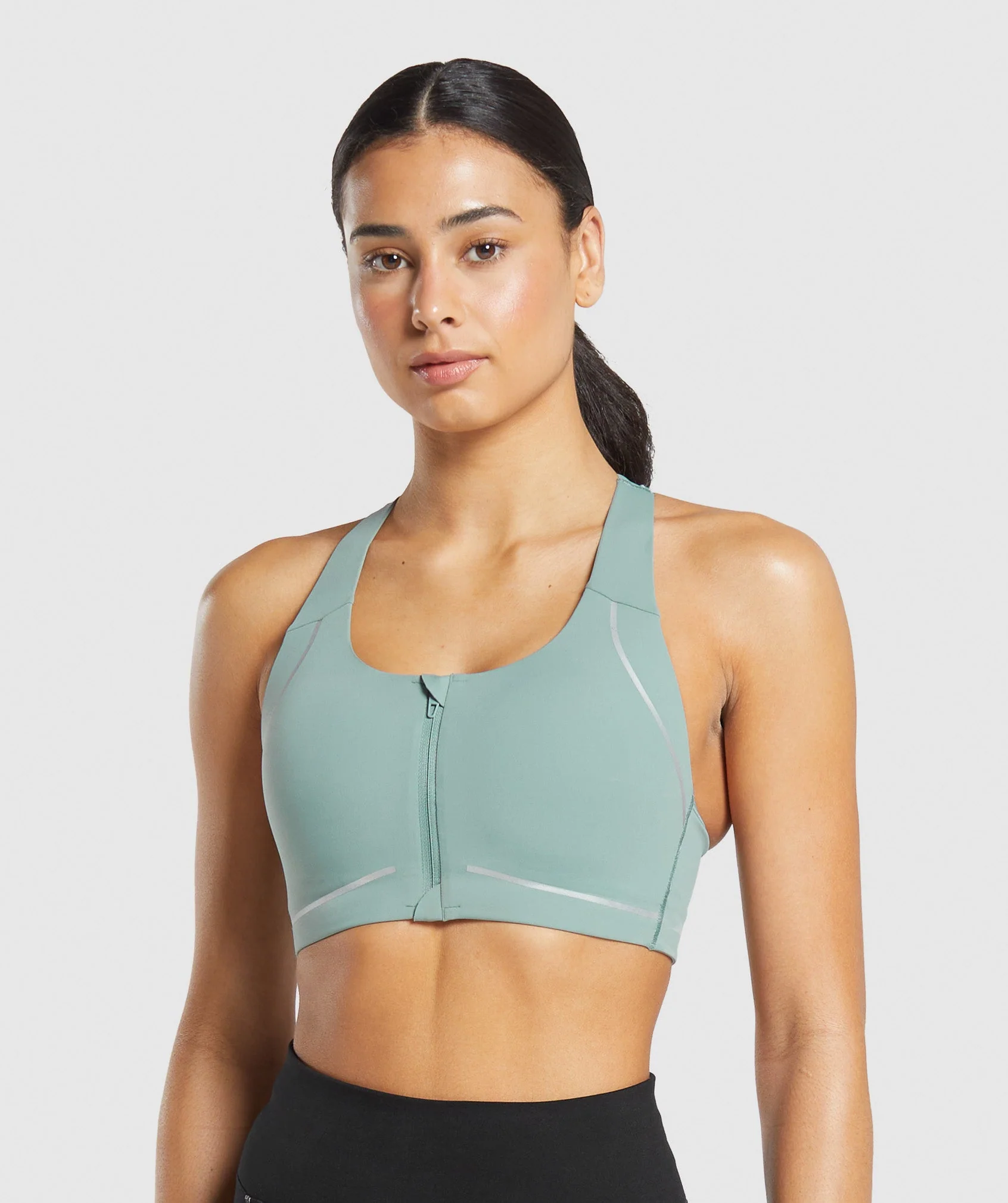 Running Sports Bra – Celeste Blue