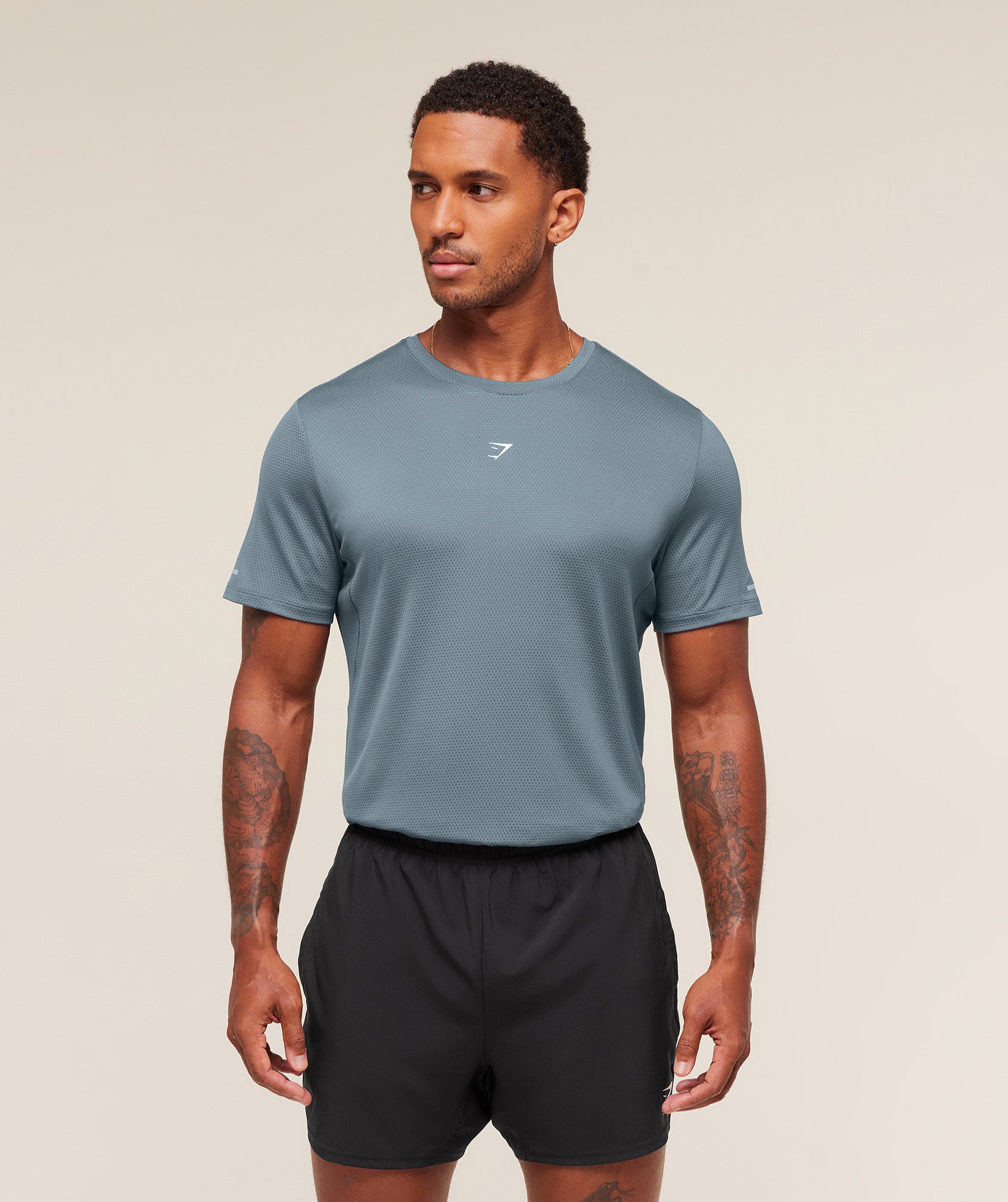 Running T-Shirt – Iron Blue