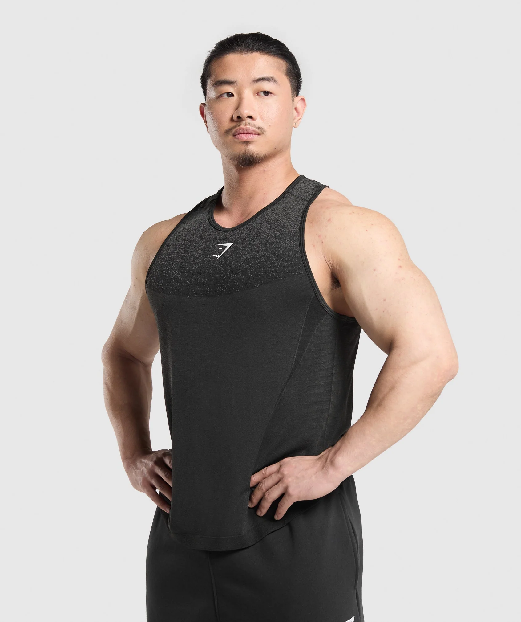 Shadow Seamless Stringer – Black - Imagen 2