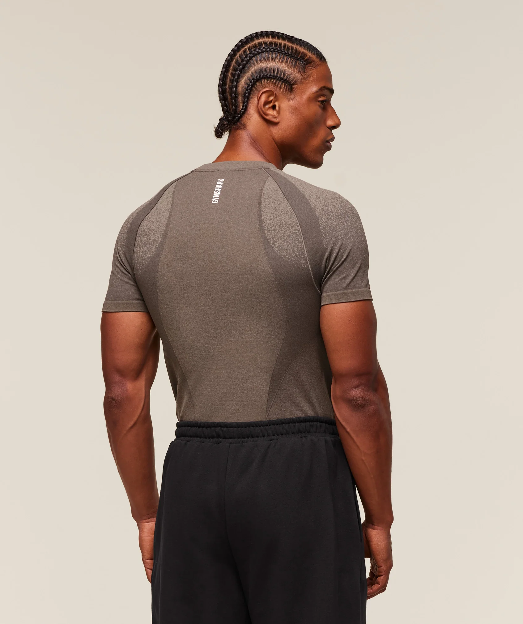 Shadow Seamless T Shirt – Camo Brown